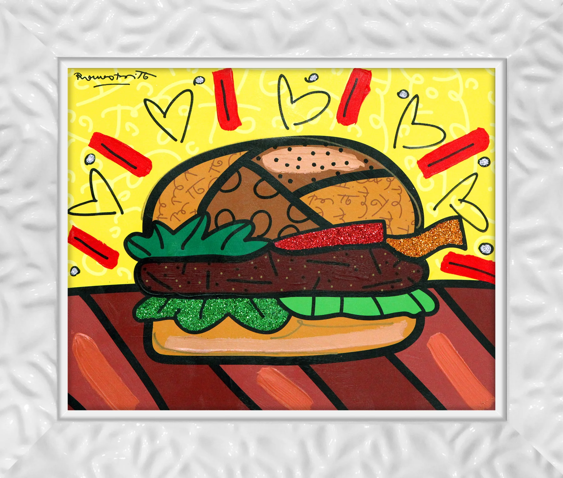 Burger - Mixed Media Original - Image 19