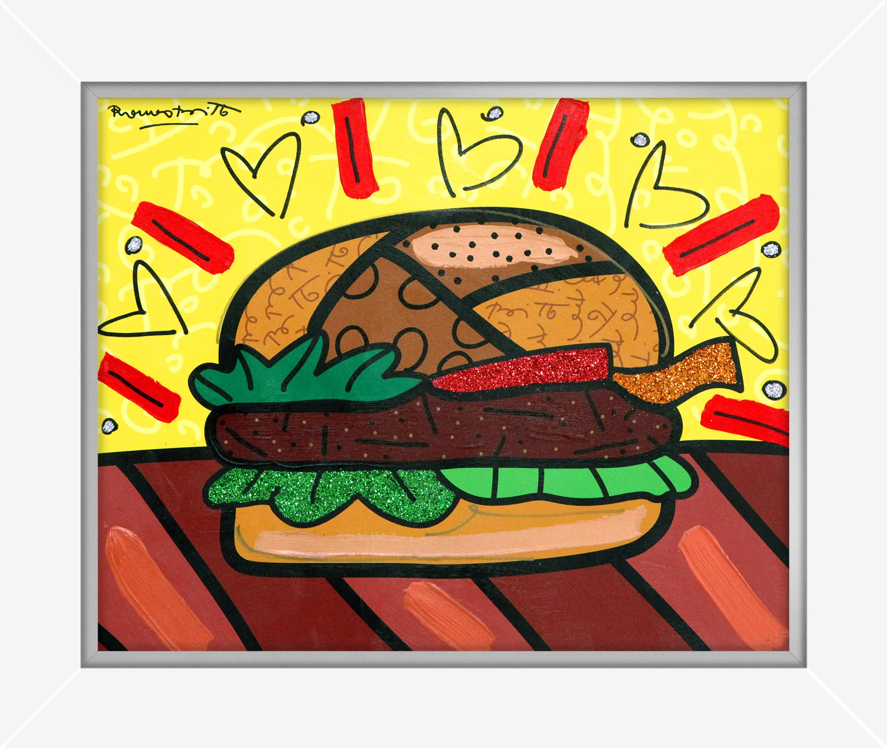 Burger - Mixed Media Original - Image 20