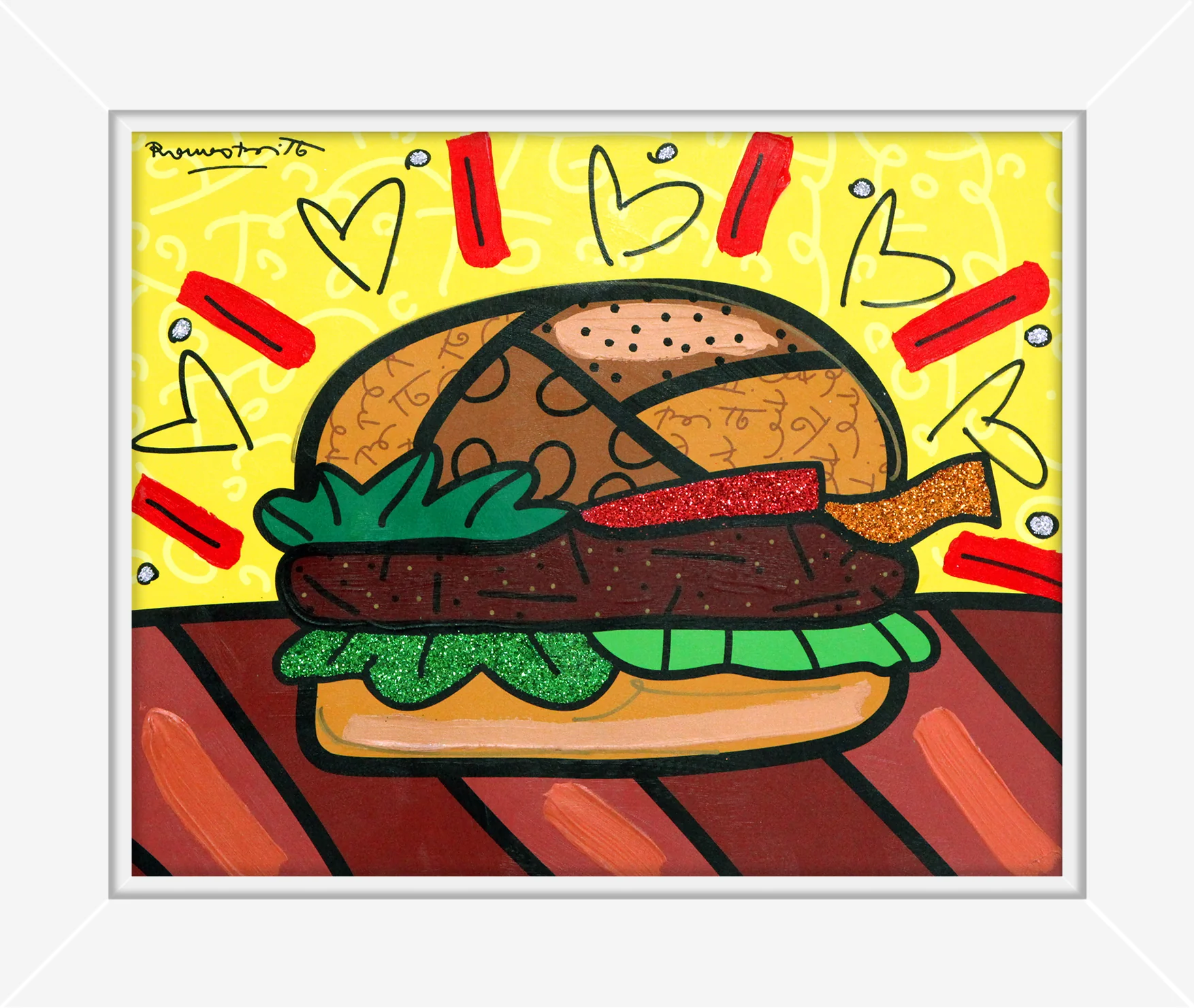 Burger - Mixed Media Original - Image 21