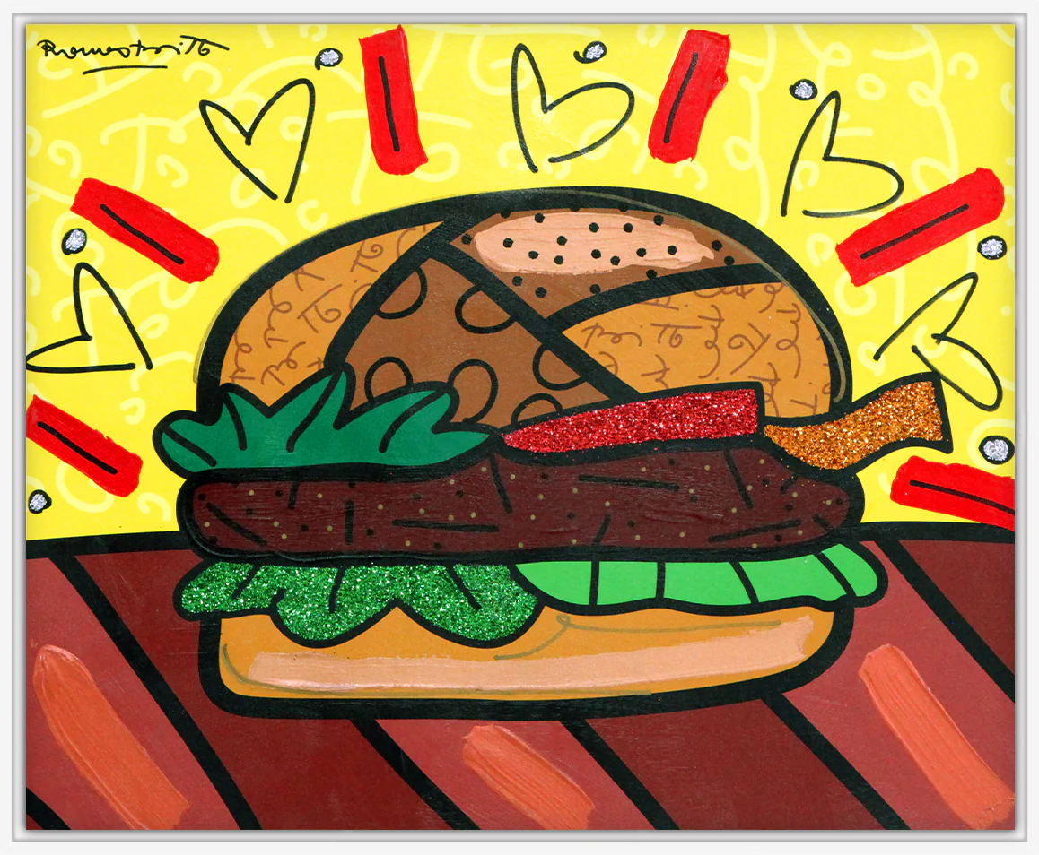 Burger - Mixed Media Original - Image 22