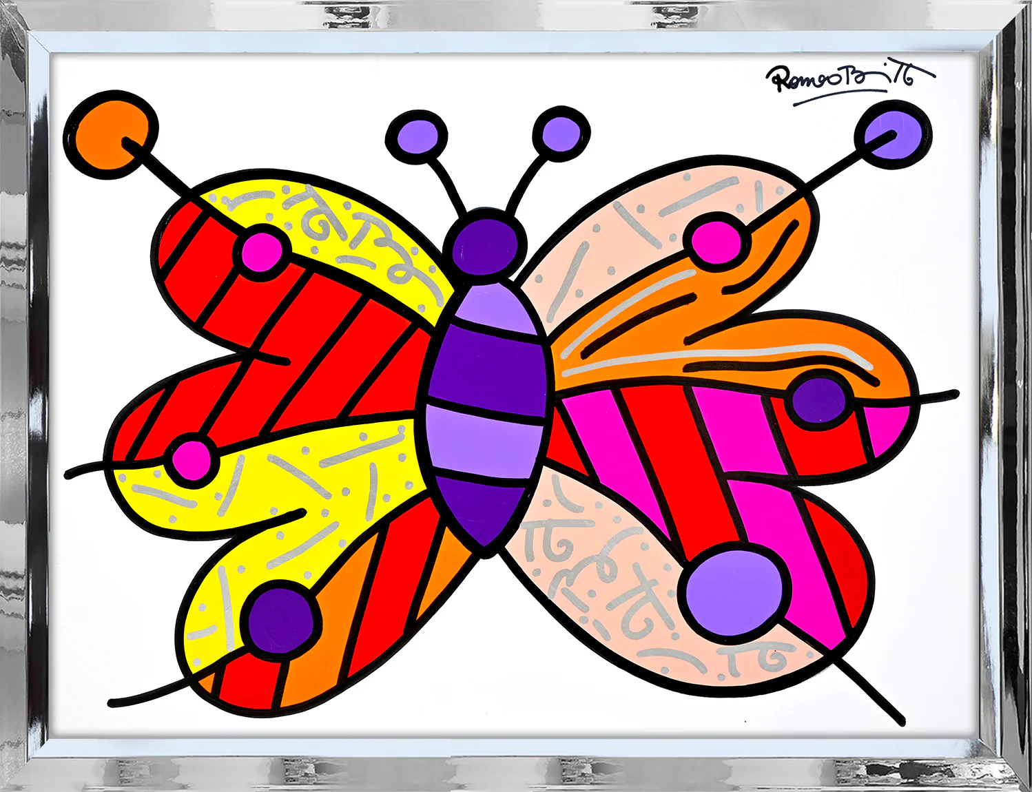 BUTTERFLIES -  Original Painting - Image 2