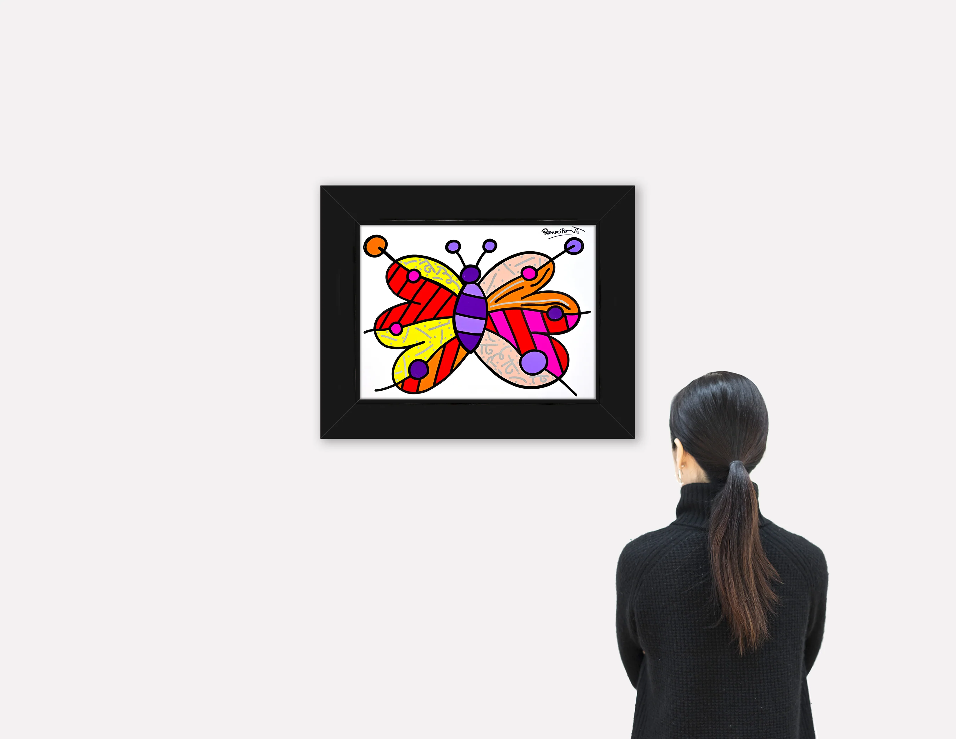 BUTTERFLIES -  Original Painting - Image 3