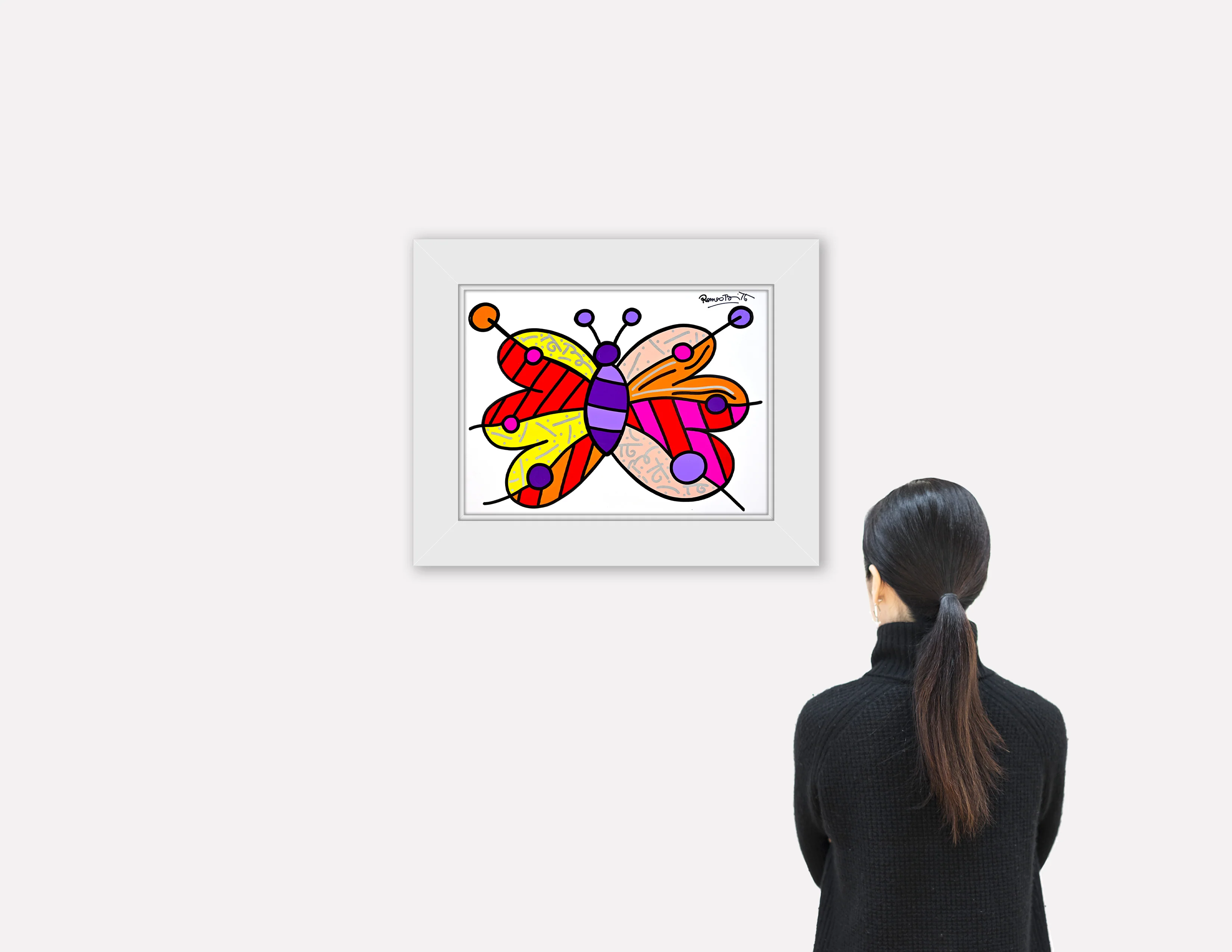 BUTTERFLIES -  Original Painting - Image 4