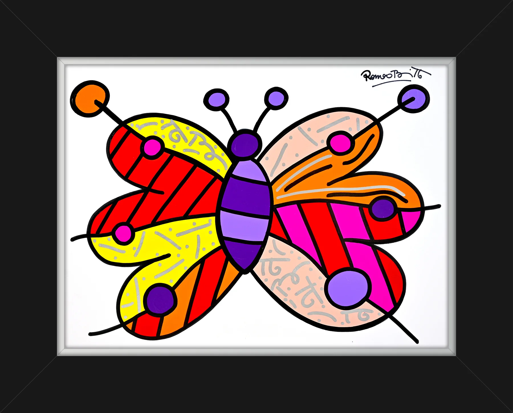 BUTTERFLIES -  Original Painting - Image 6
