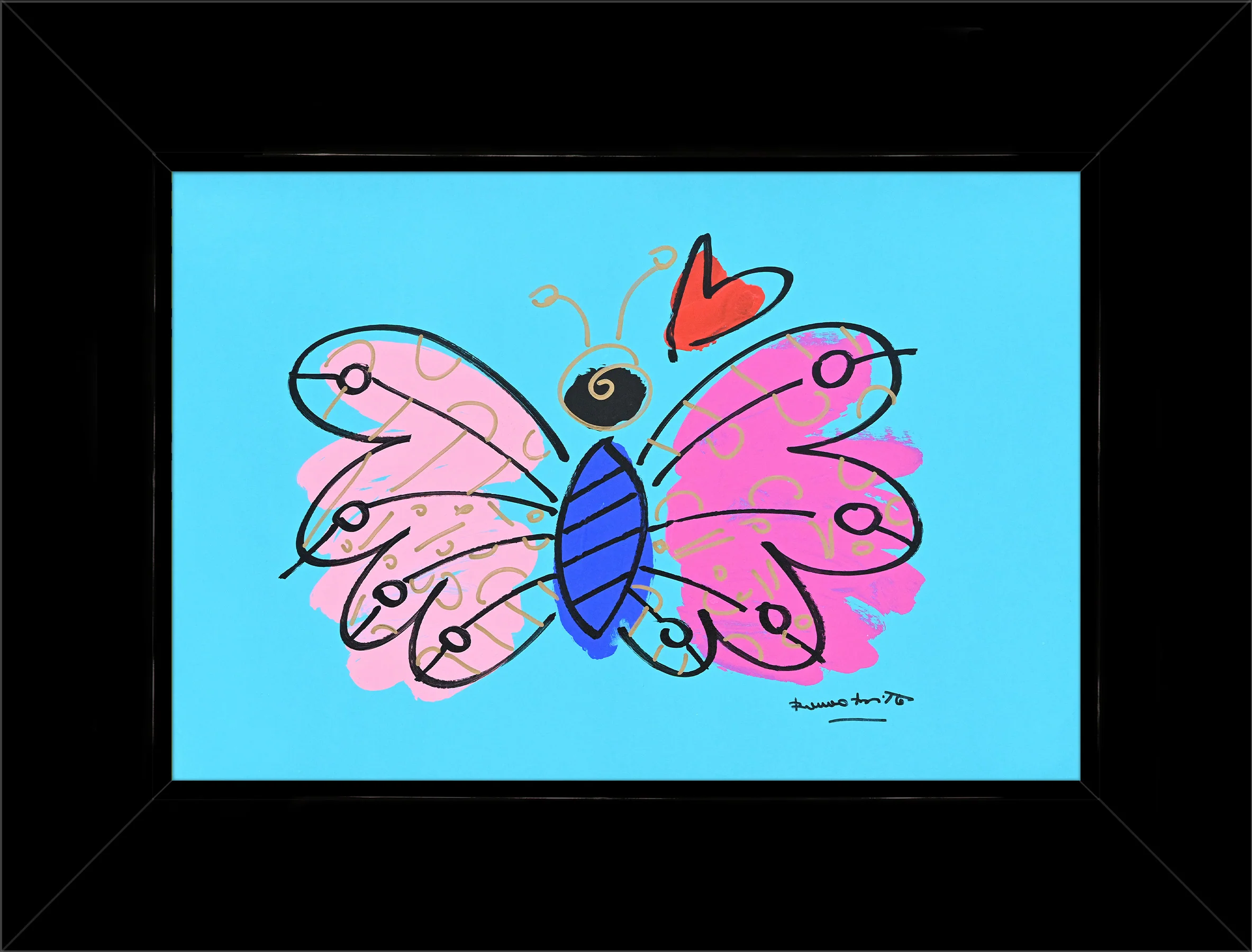 BUTTERFLY -  Original Drawing - Image 2