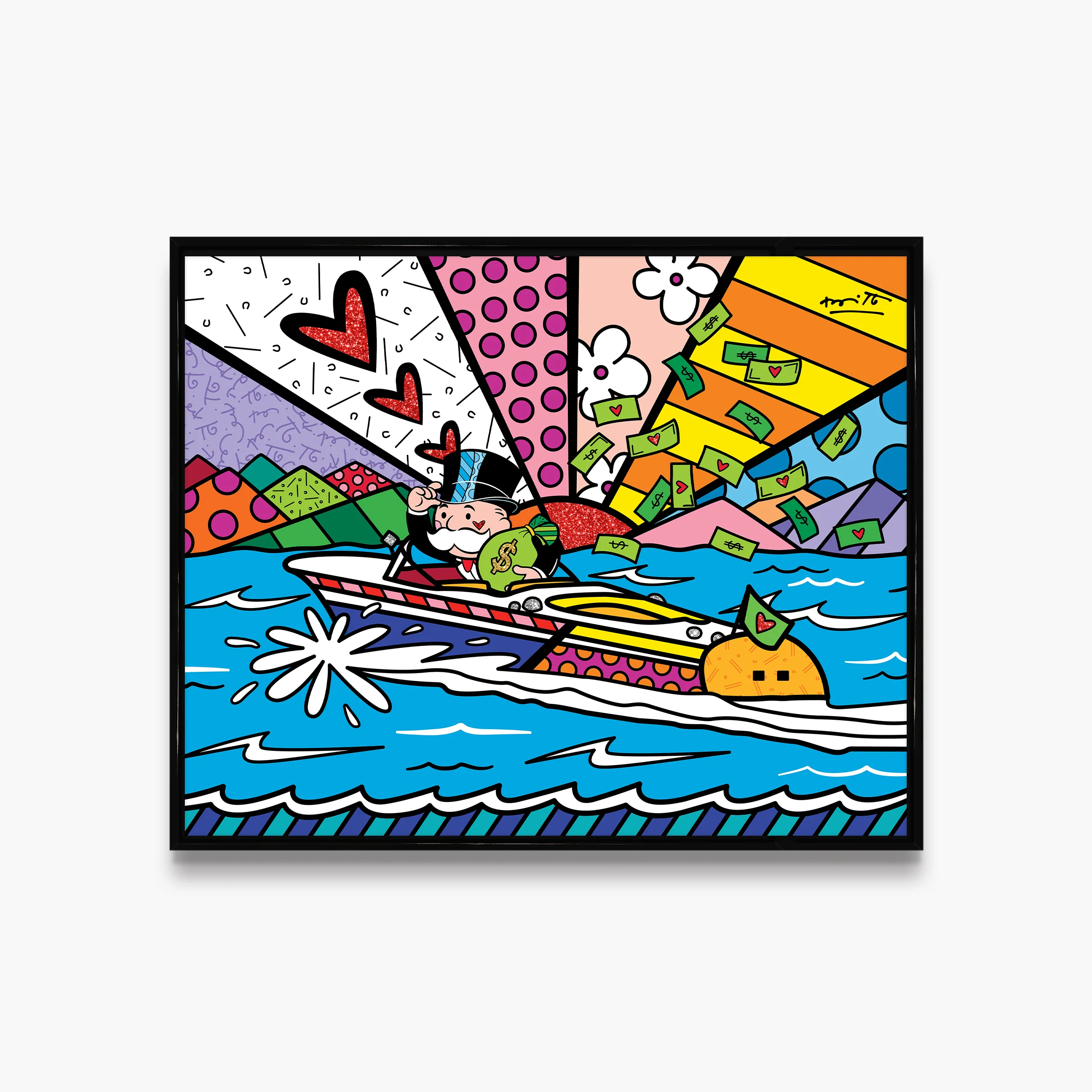 Cash Flow (Monopoly By Britto) - Limited Edition Print - Image 13
