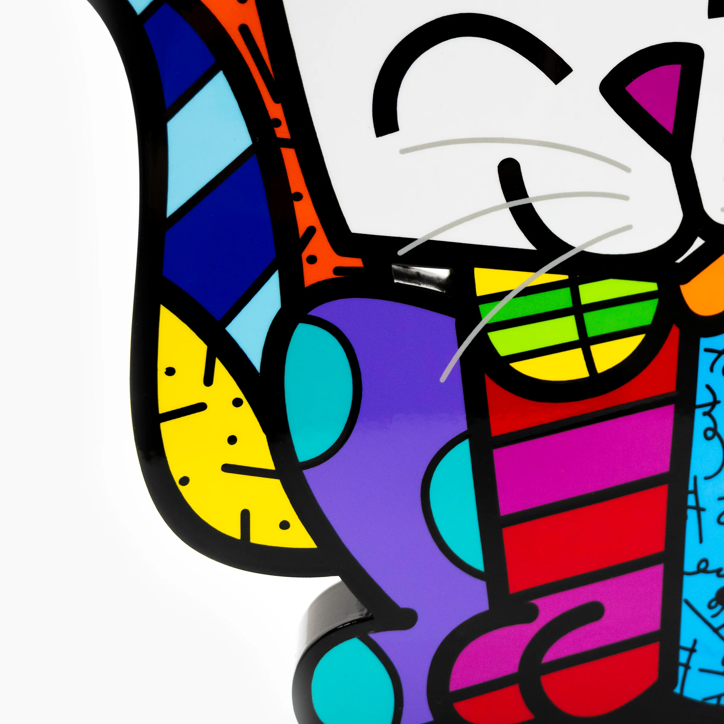 Cat (Black Base) - Limited Edition Sculpture - Image 5