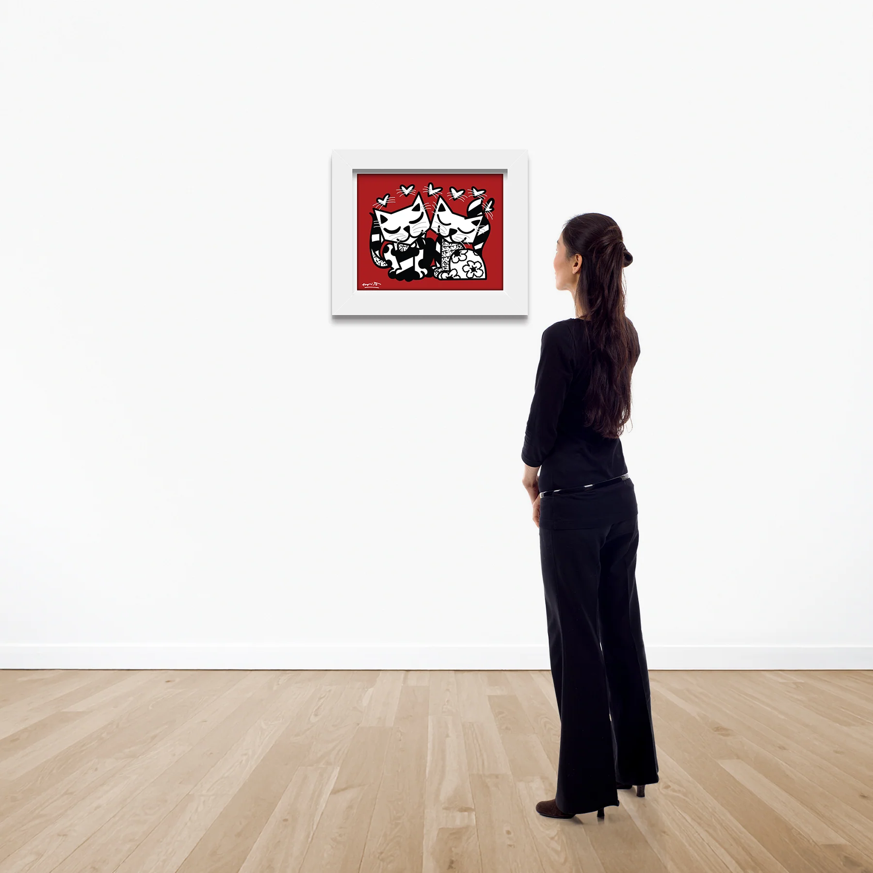 Cats Romance - Limited Edition Print - Image 3