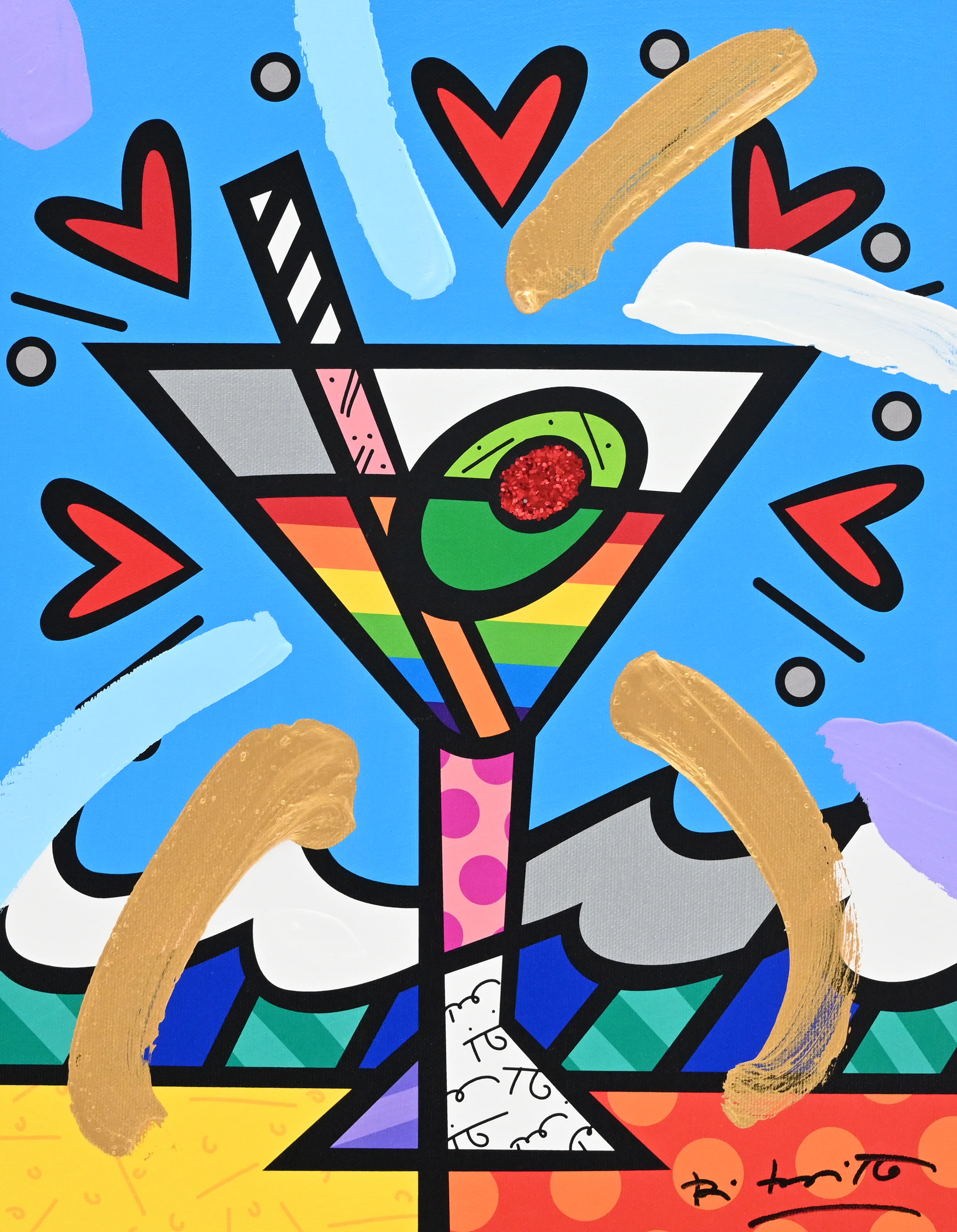 Celebration - Mixed Media Original