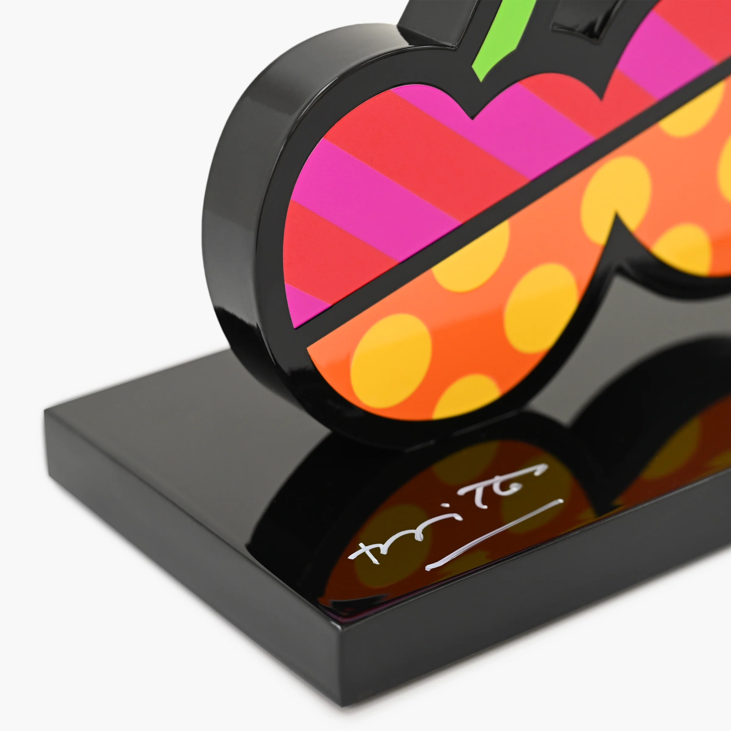 Cherries (Black Base) - Limited Edition Sculpture - Image 4
