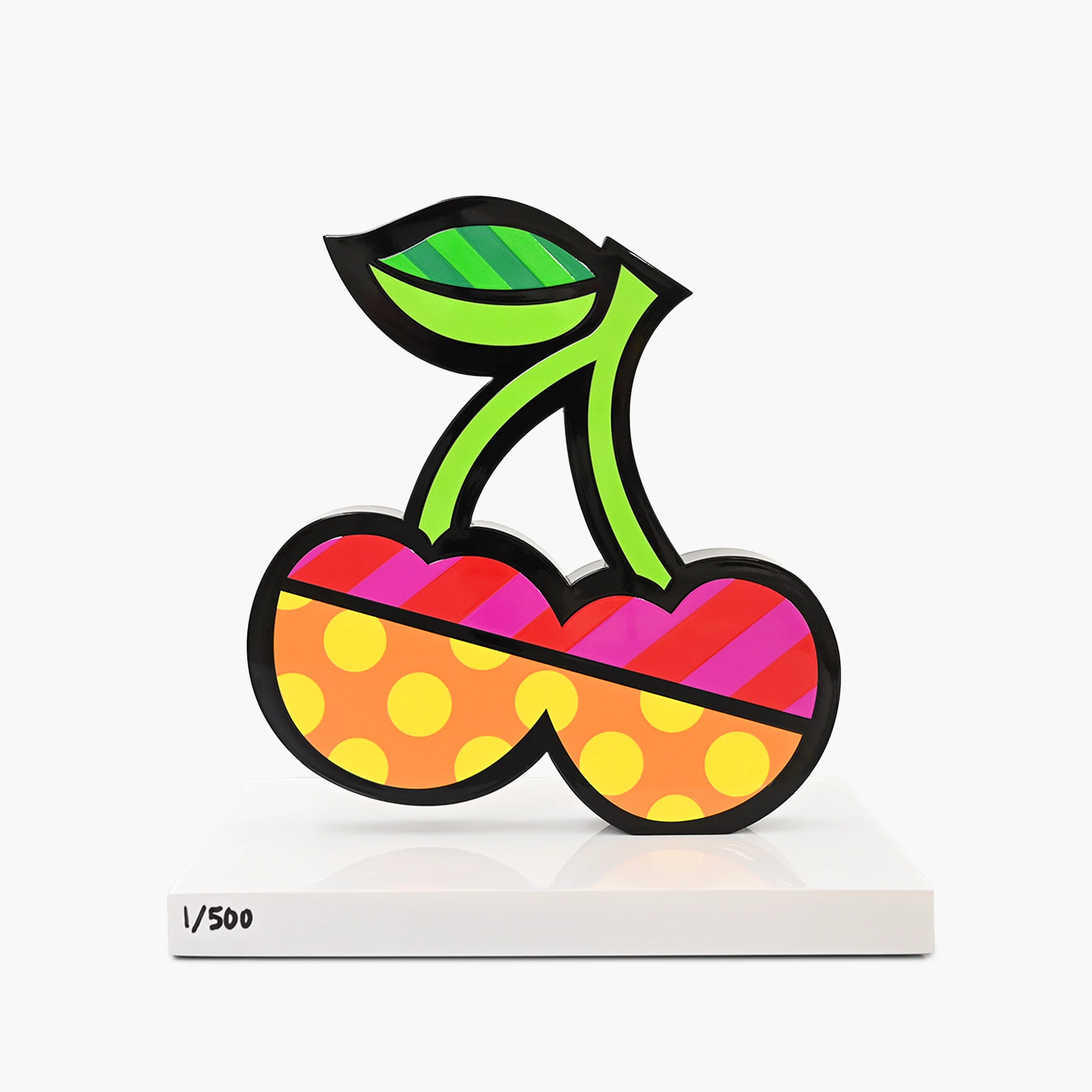 Cherries (White Base) - Limited Edition Sculpture - Image 2