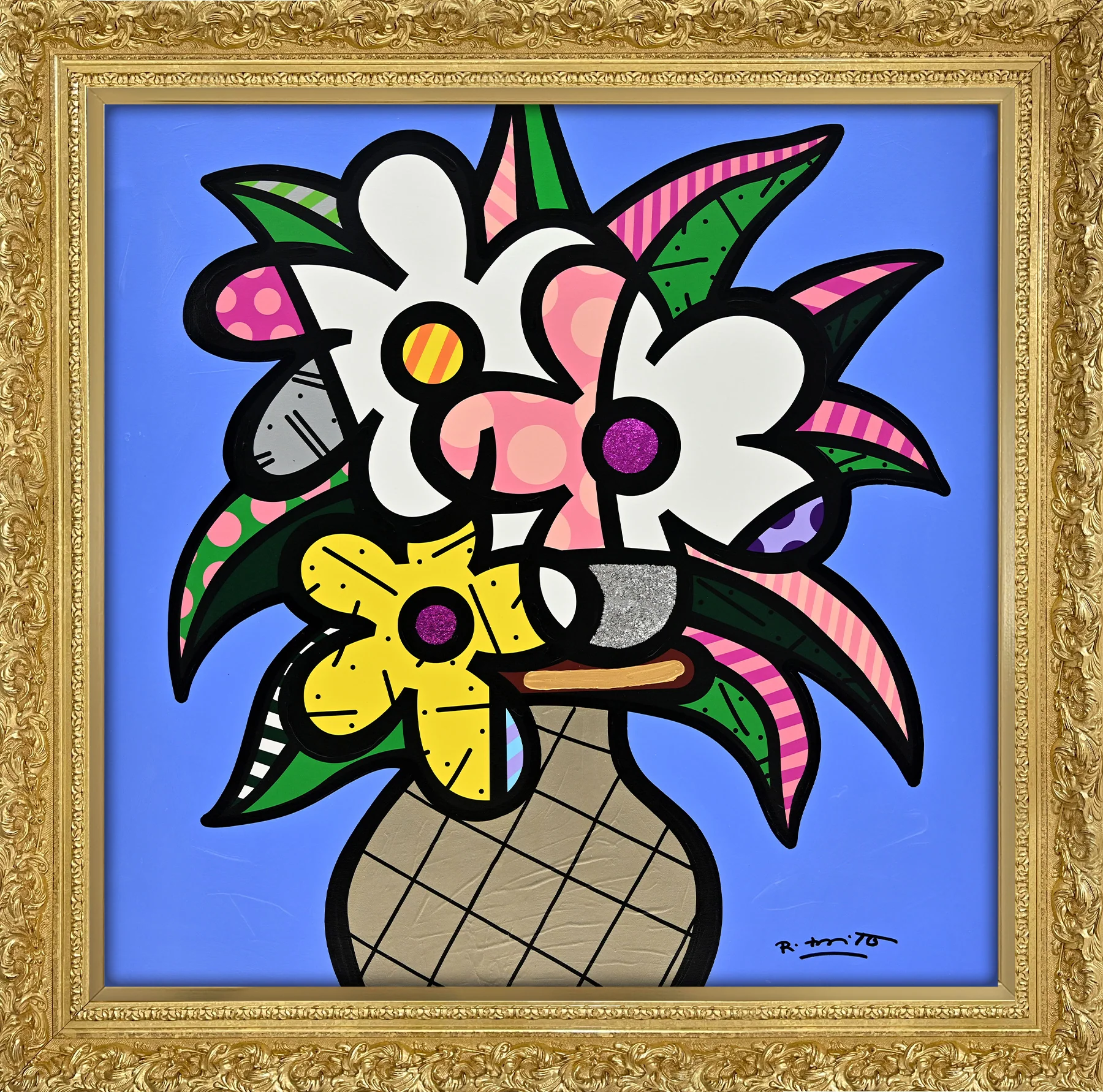 Cheryl's Flowers - Mixed Media Original - Image 13