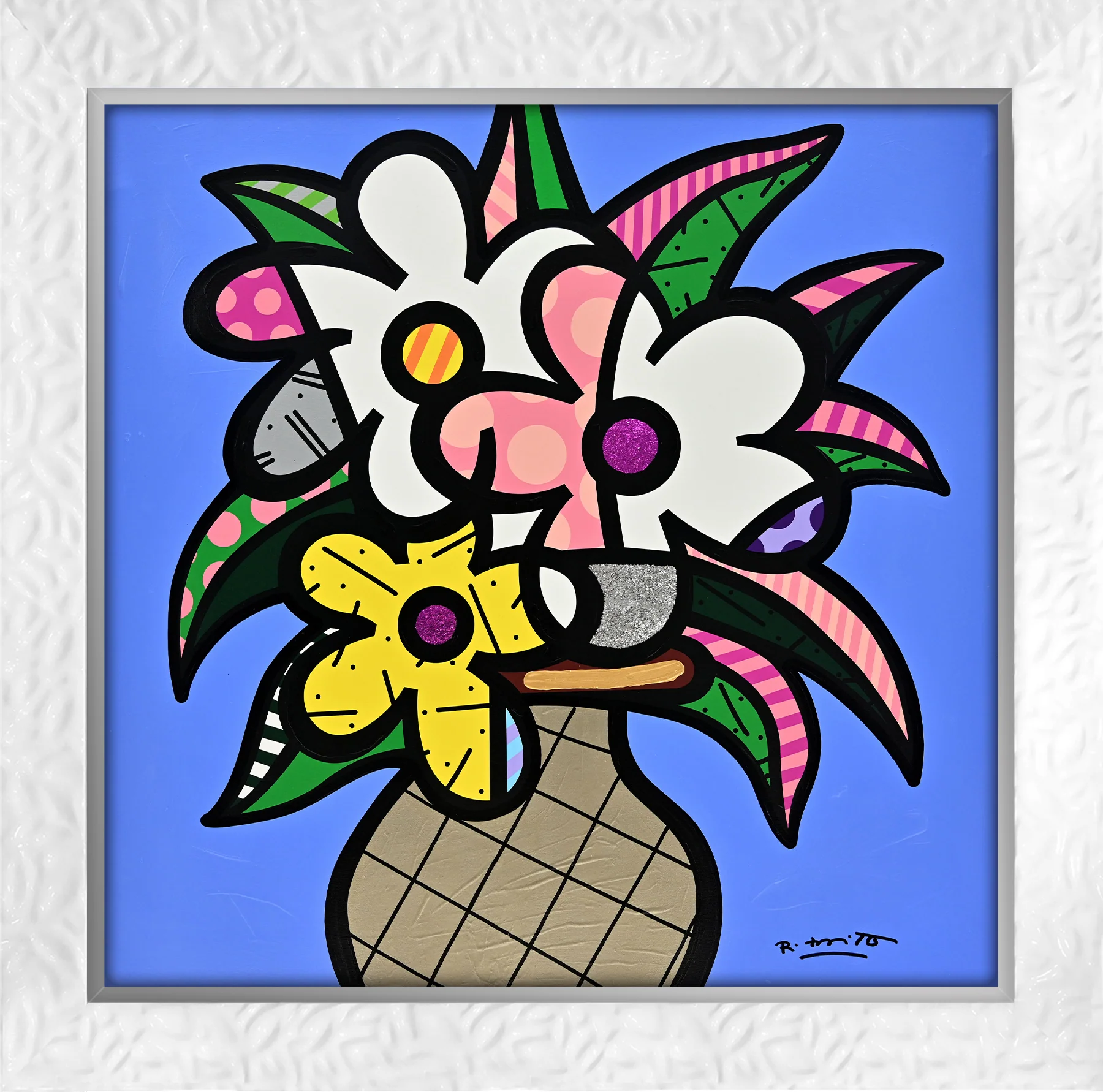 Cheryl's Flowers - Mixed Media Original - Image 20