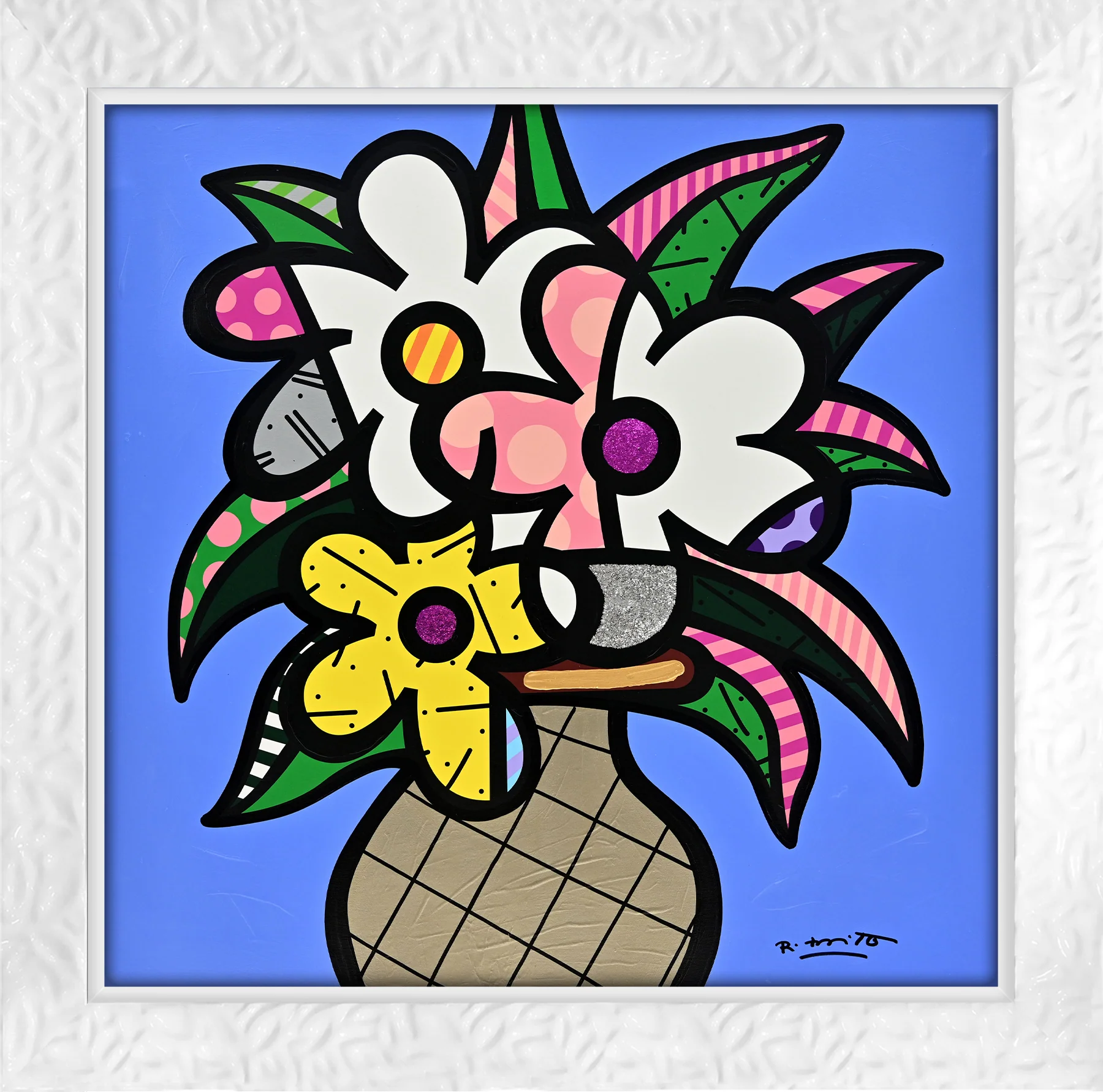 Cheryl's Flowers - Mixed Media Original - Image 21
