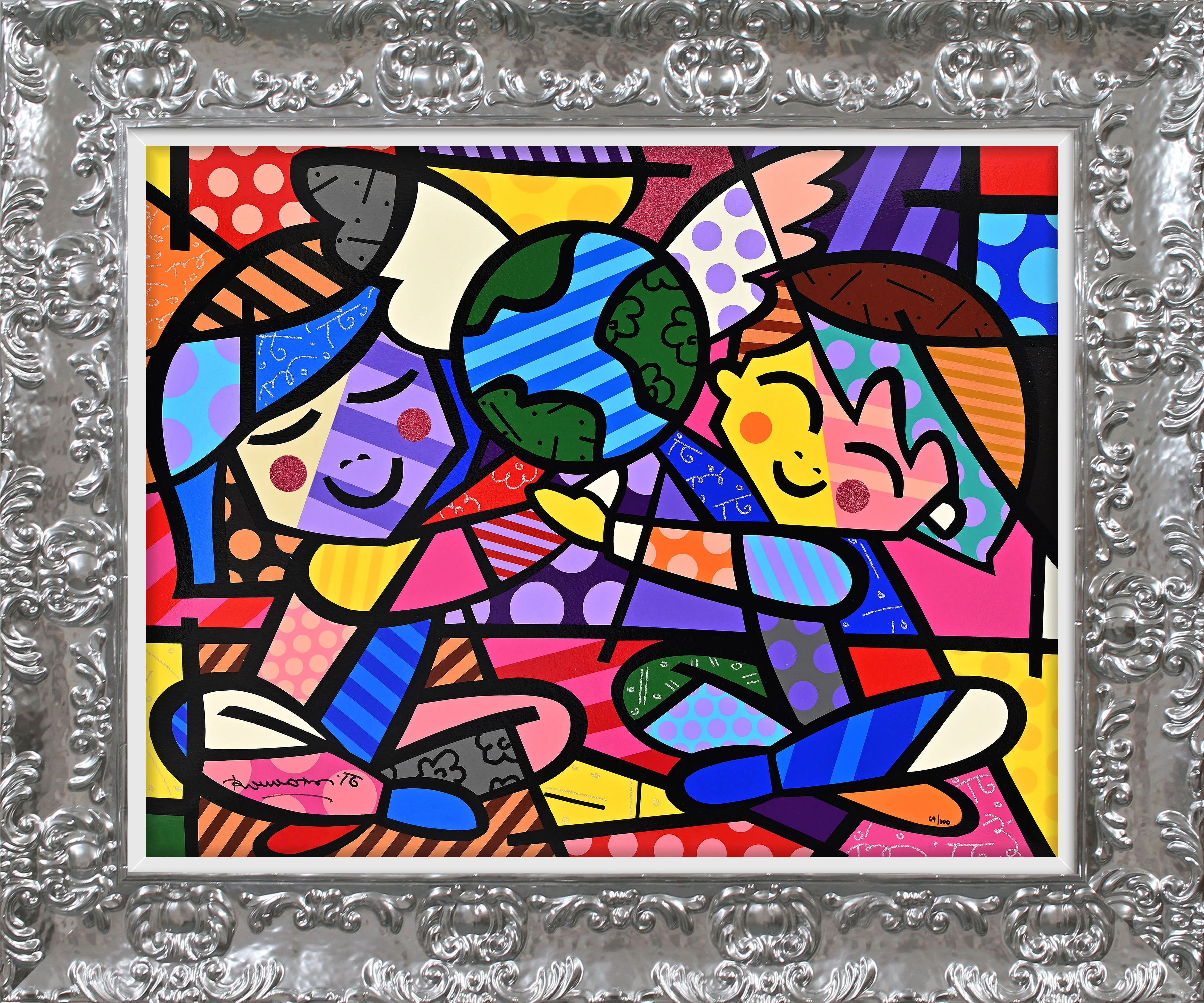 CHILDREN OF THE WORLD - Serigraph - Image 12