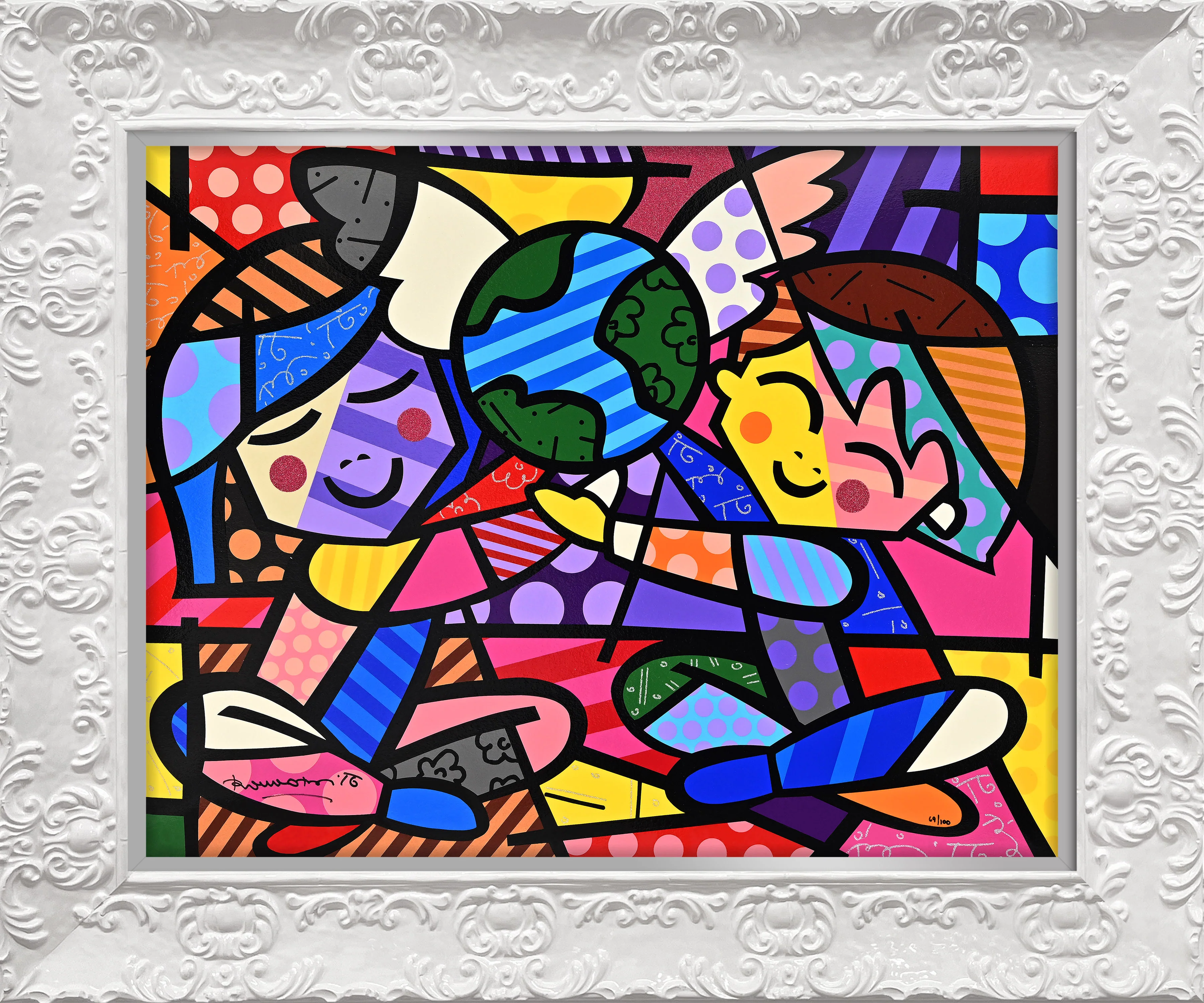 CHILDREN OF THE WORLD - Serigraph - Image 15