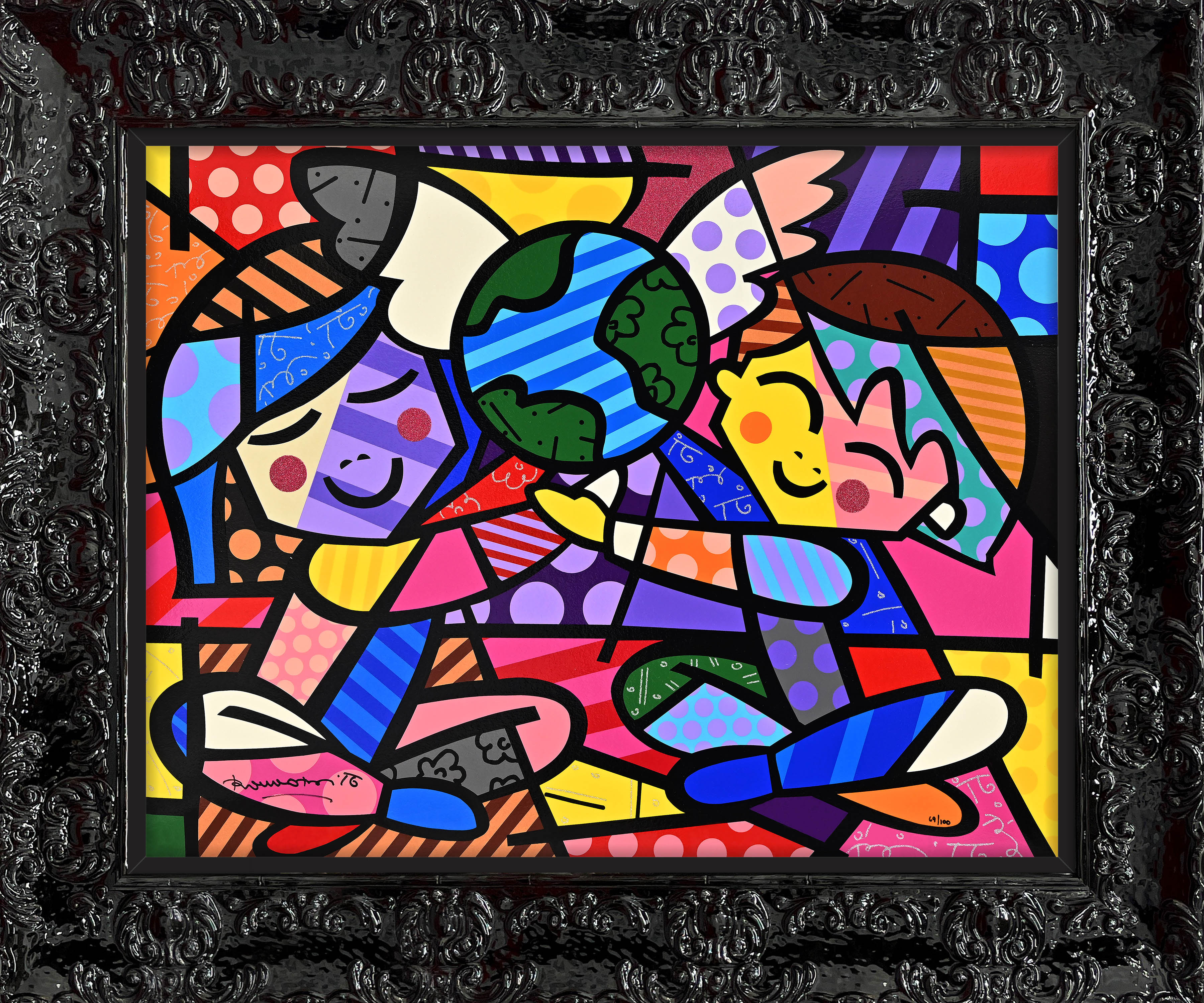 CHILDREN OF THE WORLD - Serigraph - Image 6