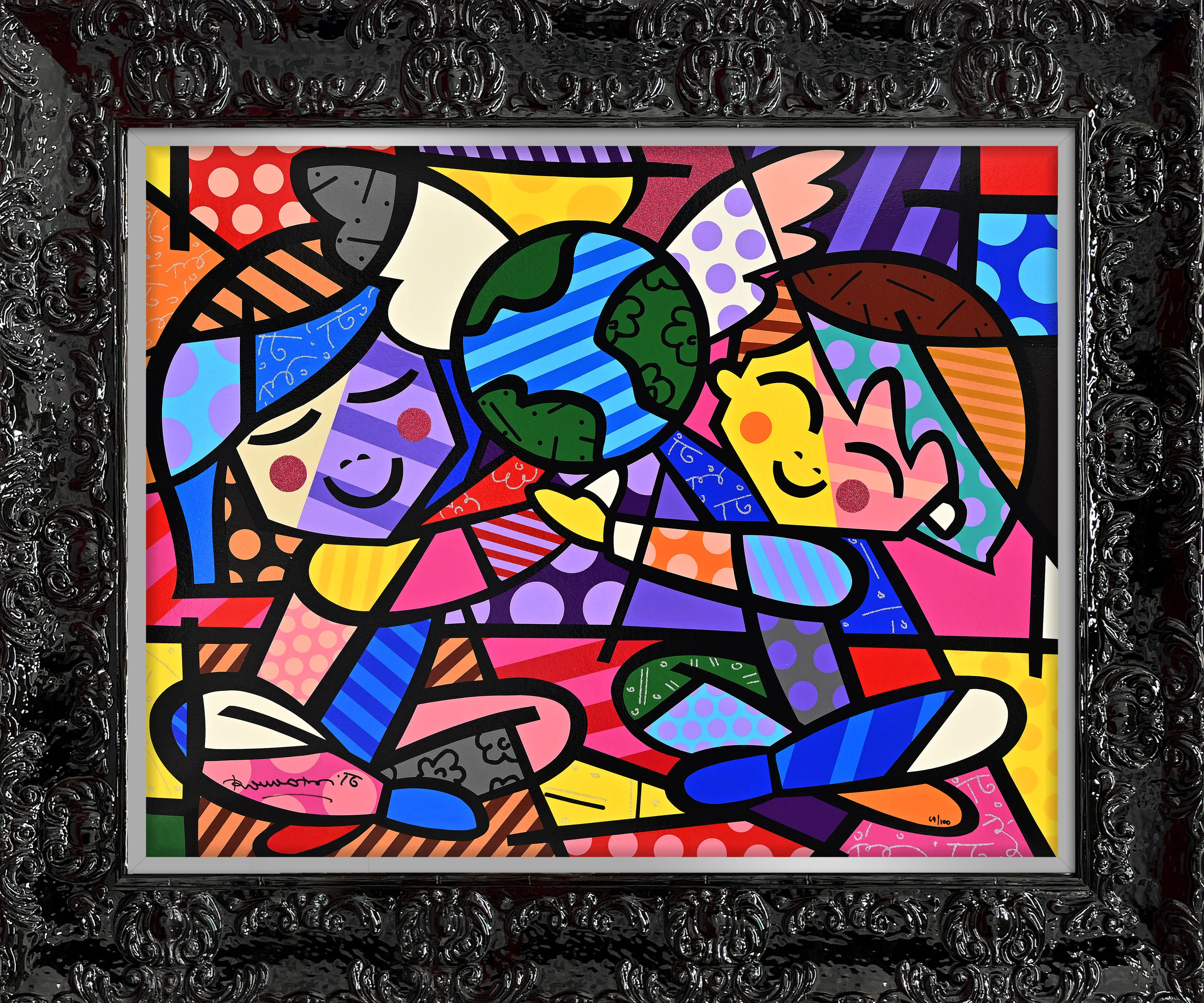 CHILDREN OF THE WORLD - Serigraph - Image 7