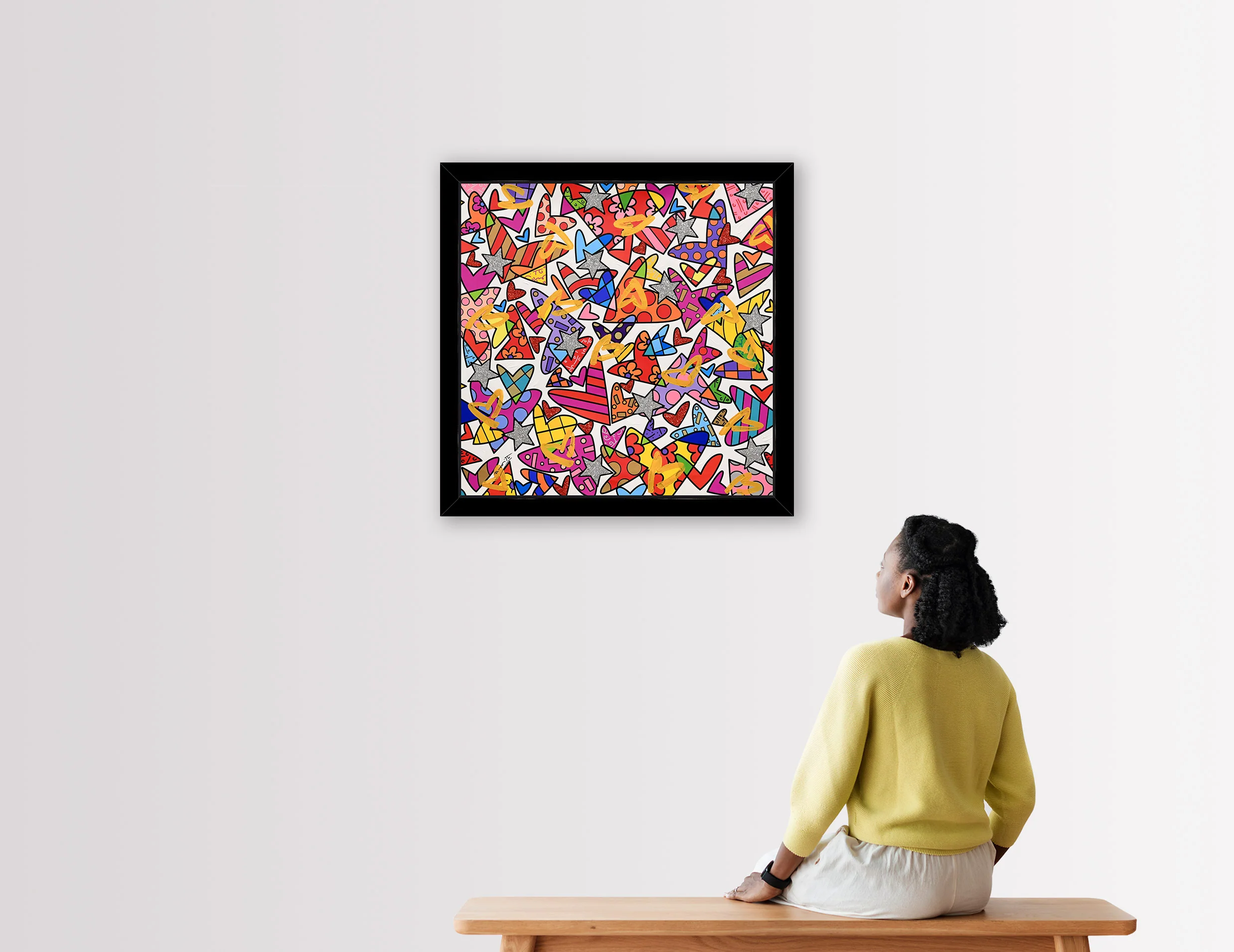 Cloud Nine - Mixed Media Original - Image 3