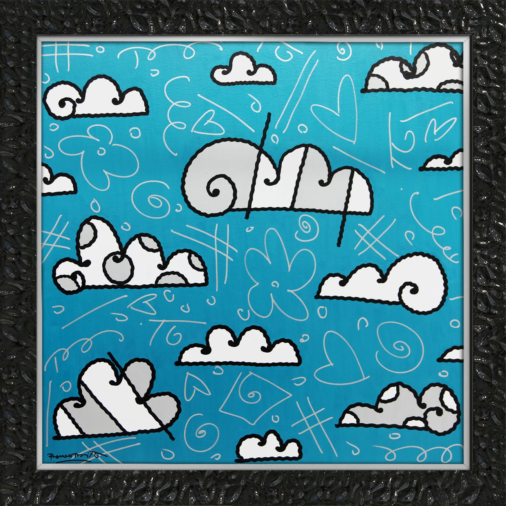 CLOUDS -  Original Painting - Image 10