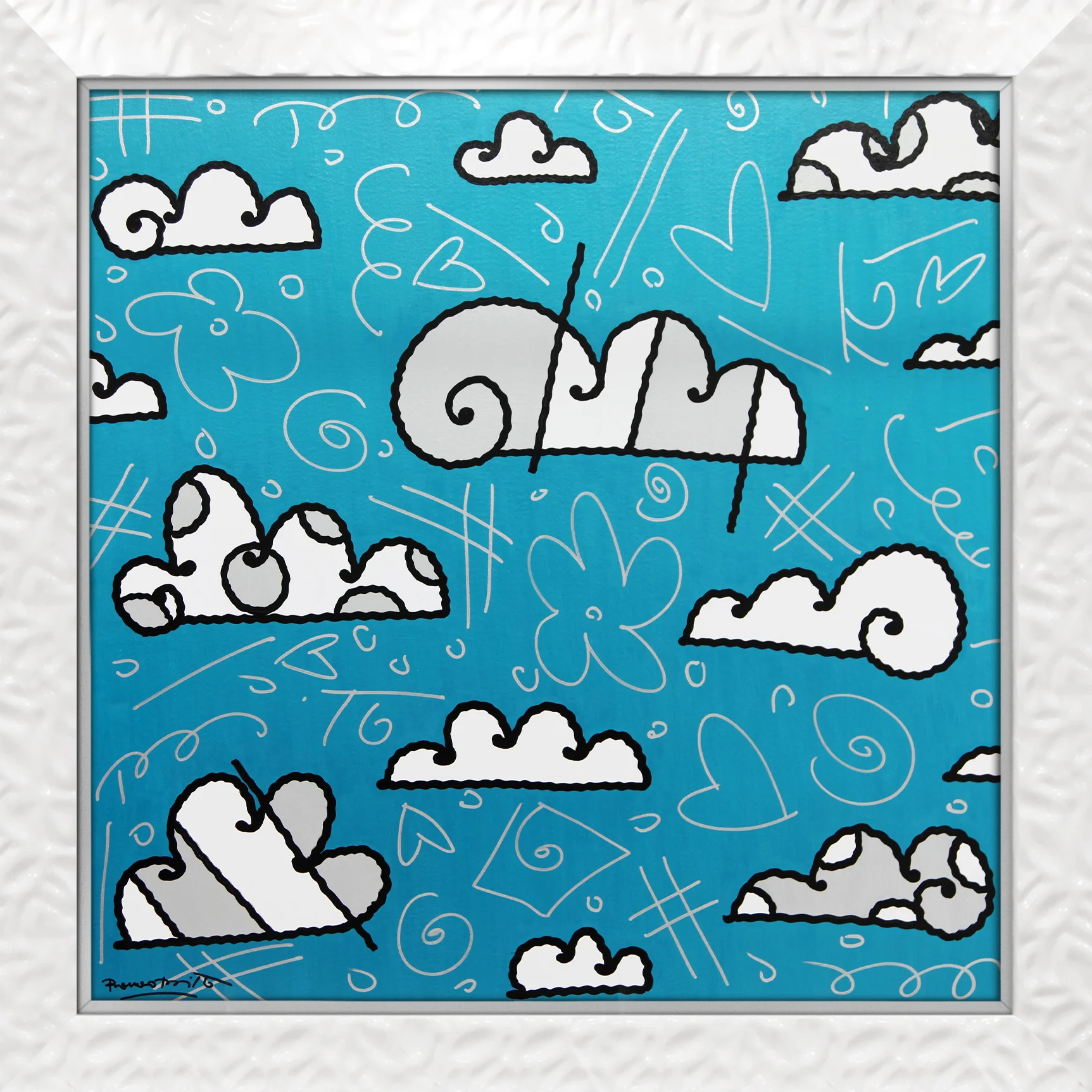CLOUDS -  Original Painting - Image 17