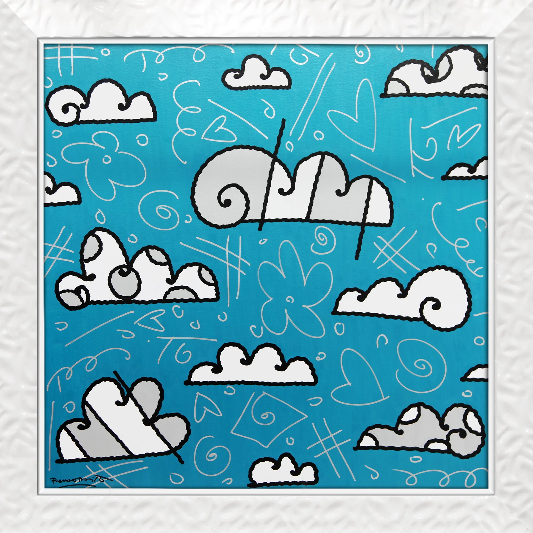 CLOUDS -  Original Painting - Image 18