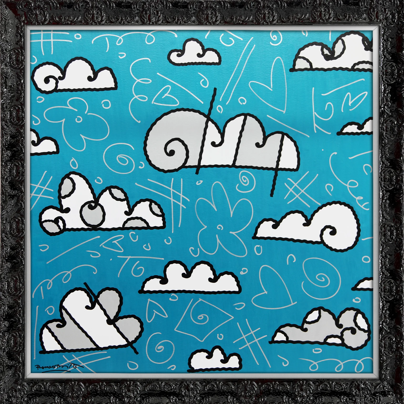 CLOUDS -  Original Painting - Image 8