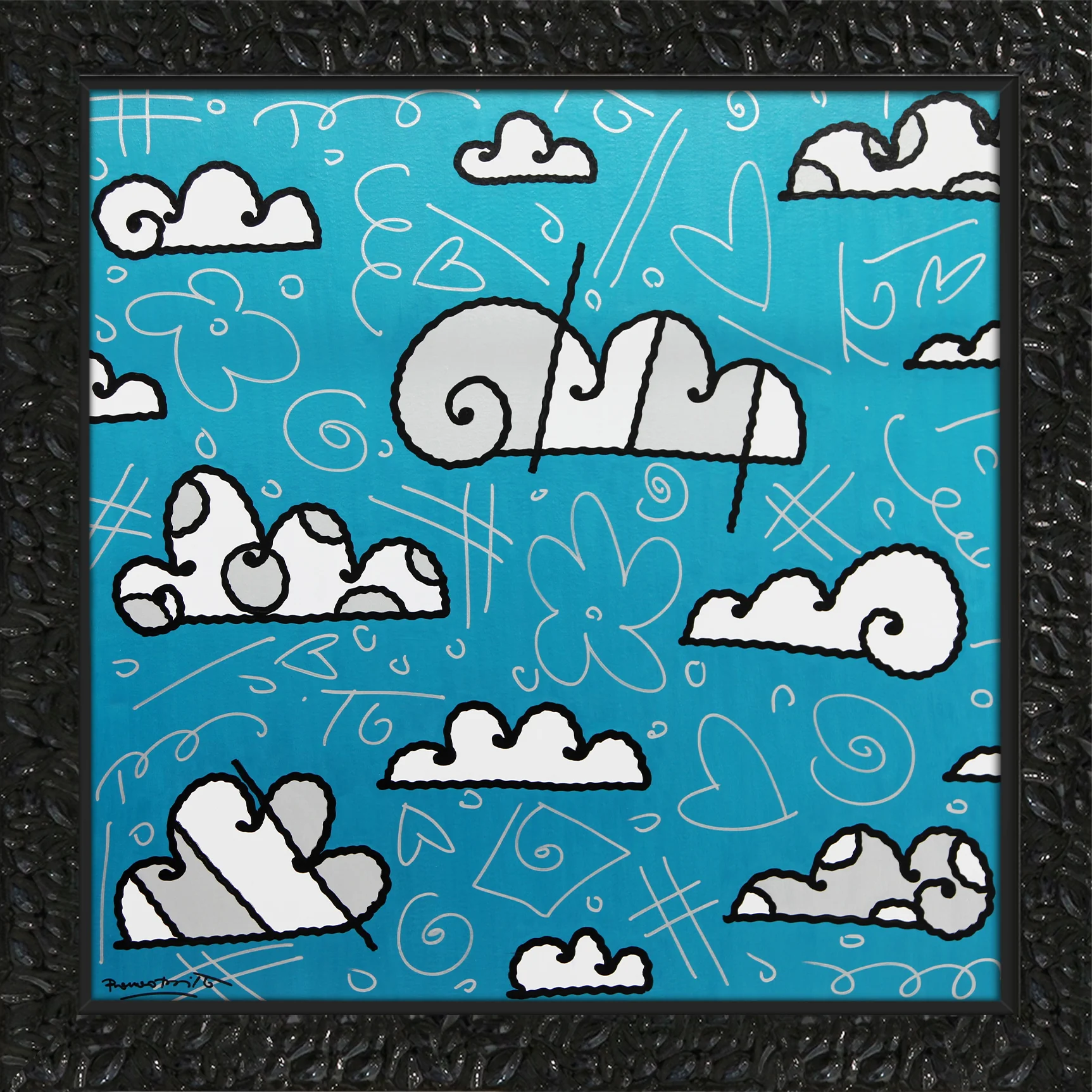 CLOUDS -  Original Painting - Image 9