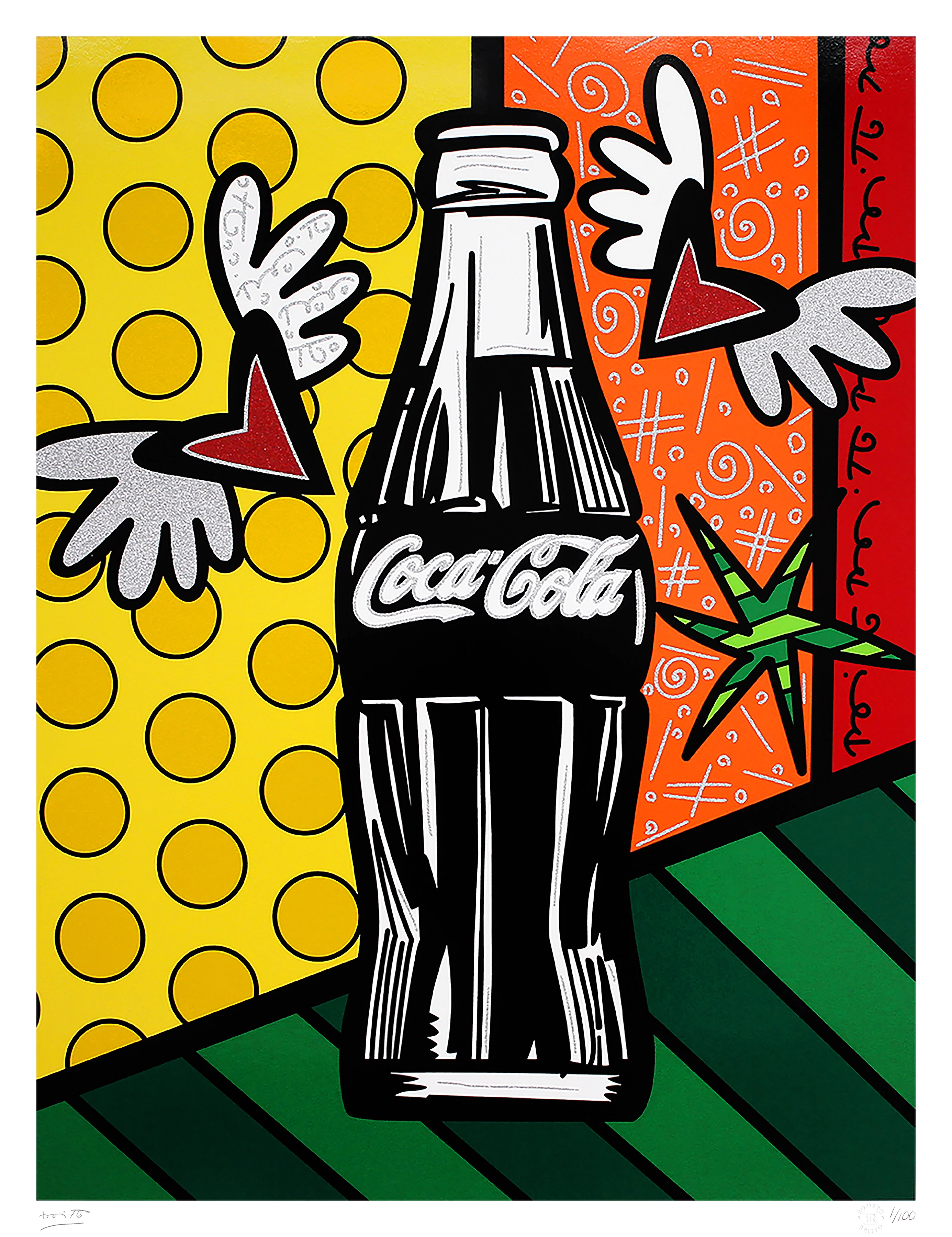 COCA-COLA HAPPINESS - Serigraph
