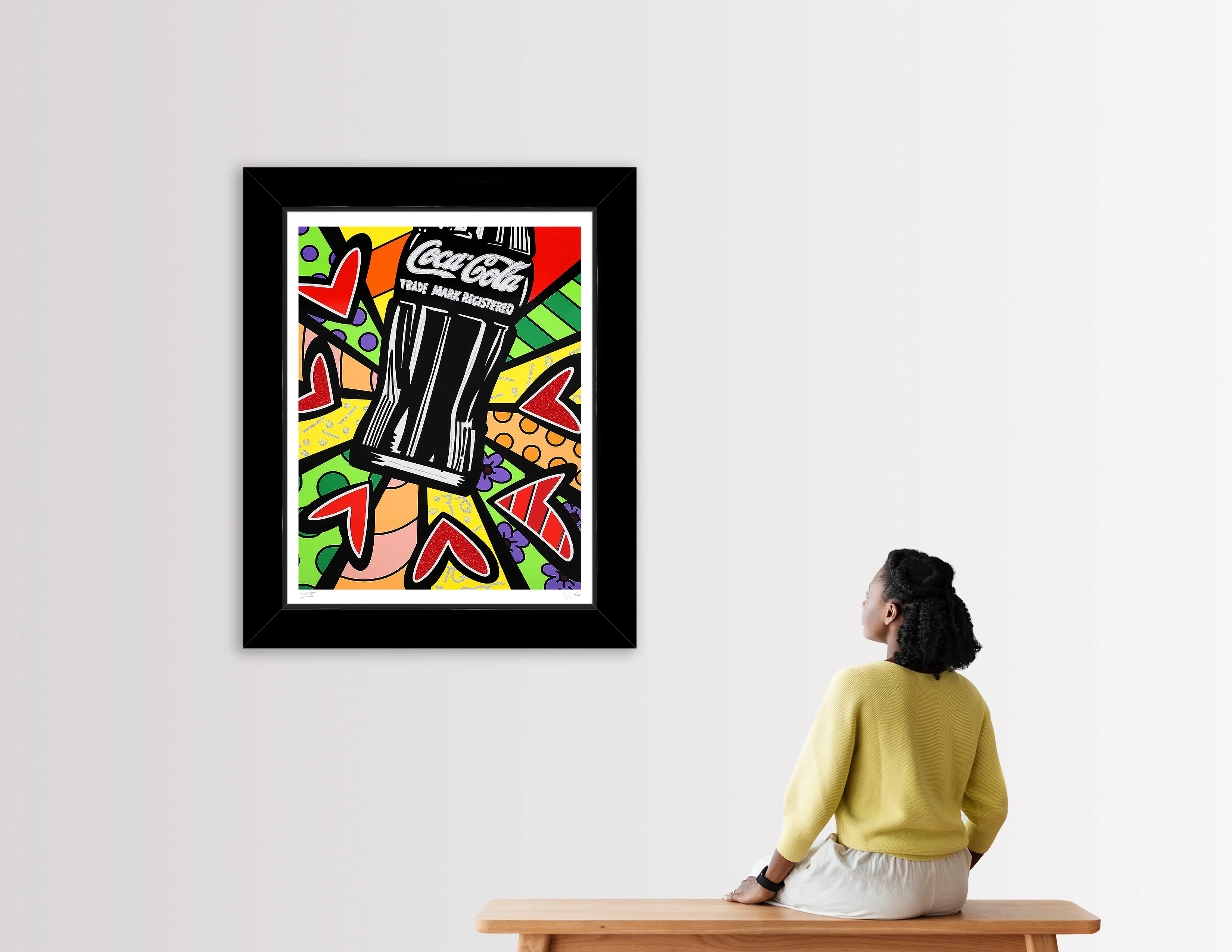 COCA-COLA LOVE - Serigraph - Image 3