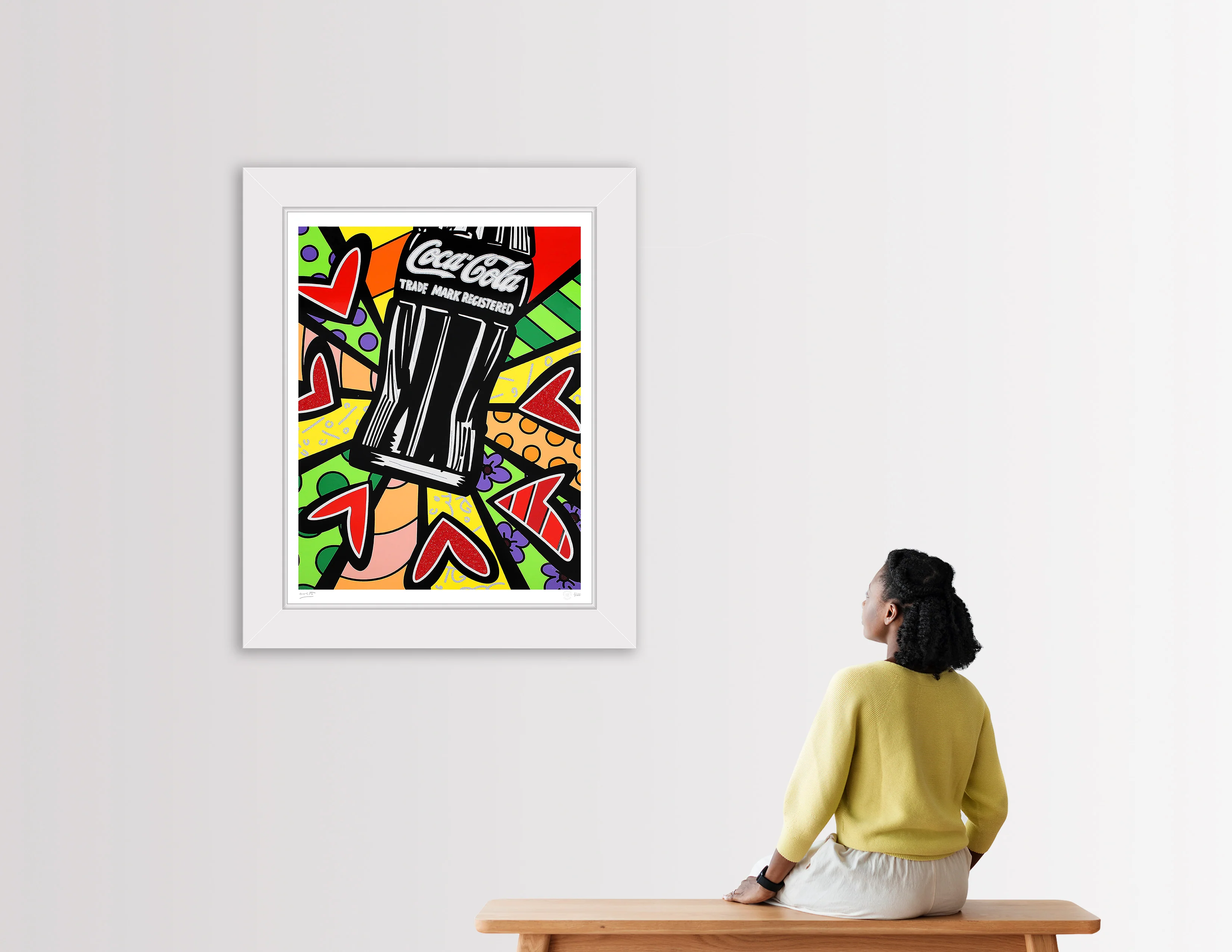 COCA-COLA LOVE - Serigraph - Image 4