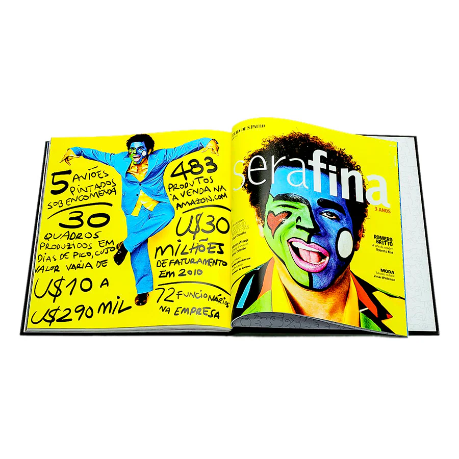 VIP Edition (Black) Britto Coffee Table Book - Image 3