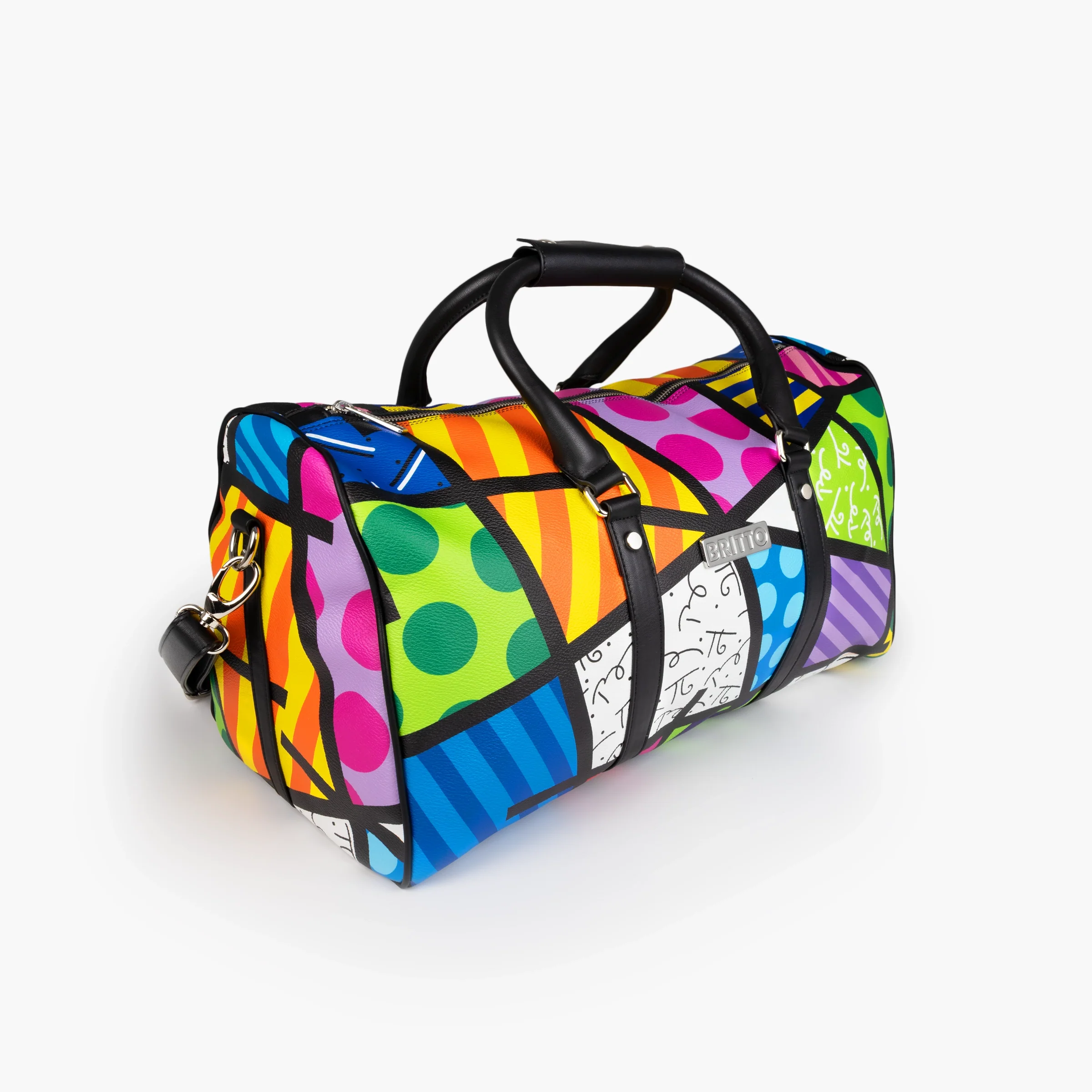 Colorful Landscape Britto Duffle Bag - Image 3