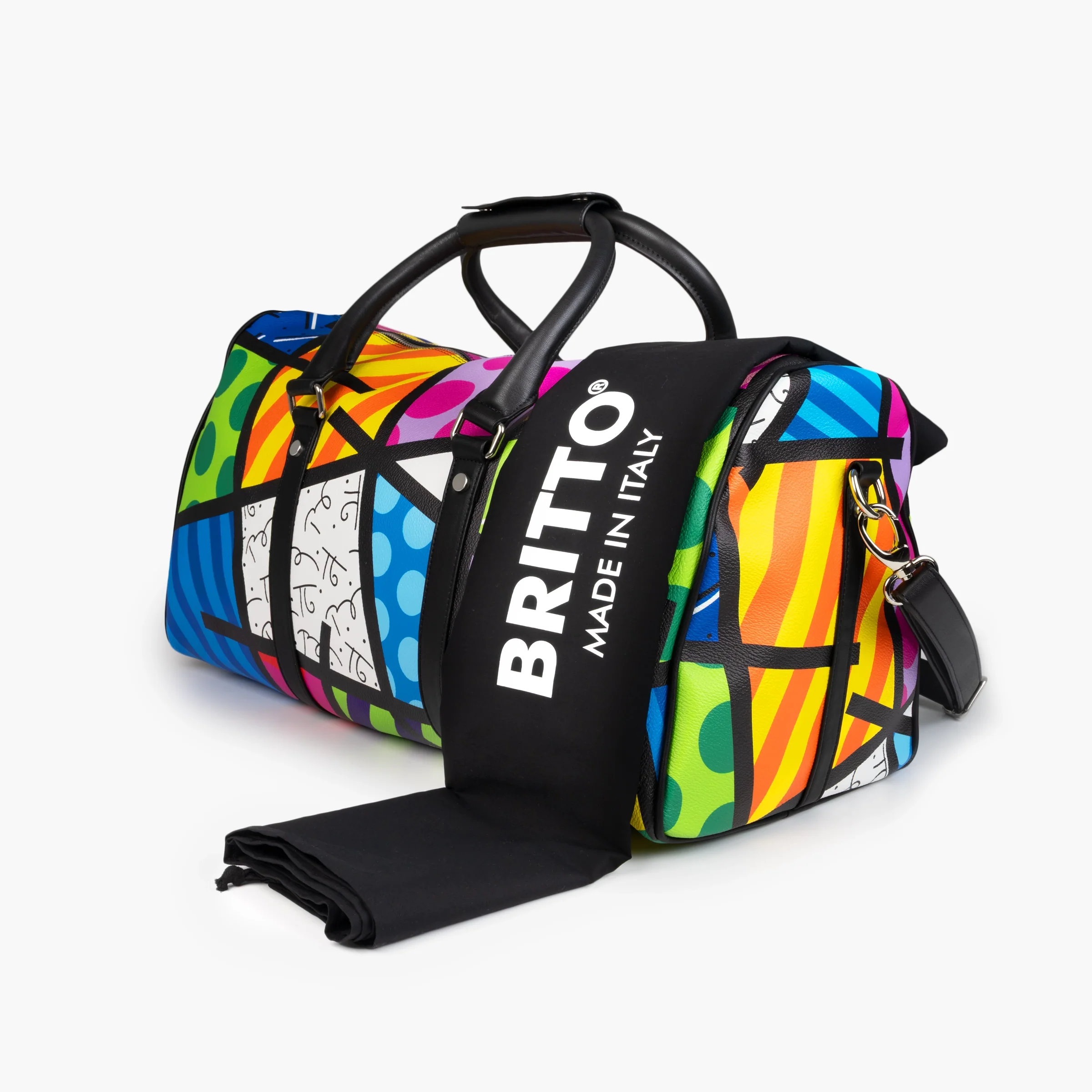 Colorful Landscape Britto Duffle Bag - Image 4