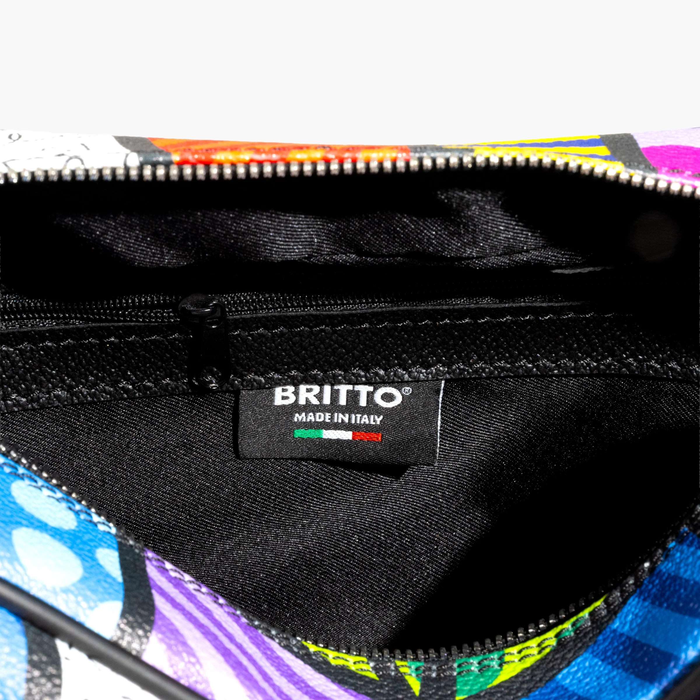 Colorful Landscape Britto Eco Leather Toiletry Bag - Image 5