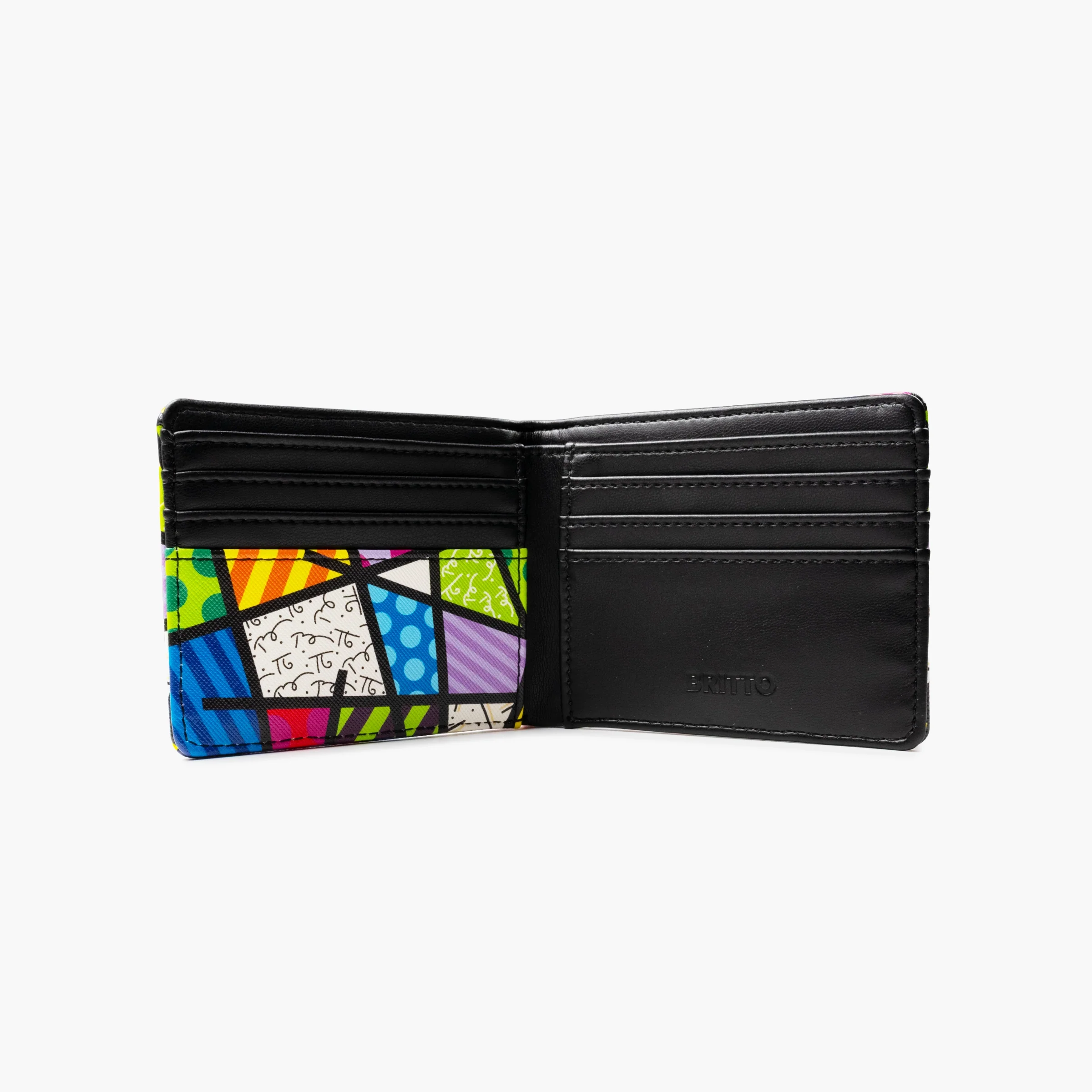 Colorful Landscape Britto Eco Leather Wallet - Image 4