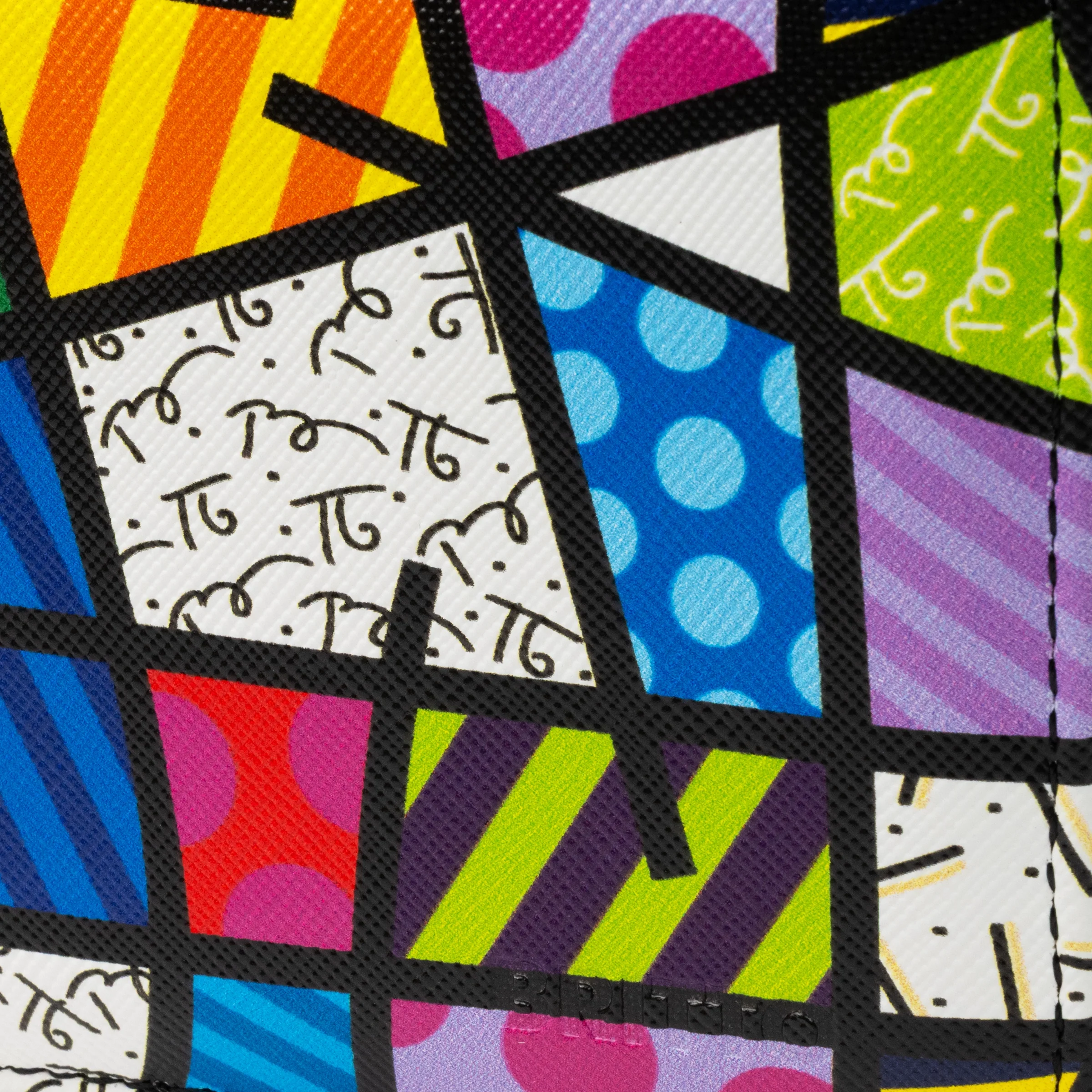 Colorful Landscape Britto Eco Leather Wallet - Image 5
