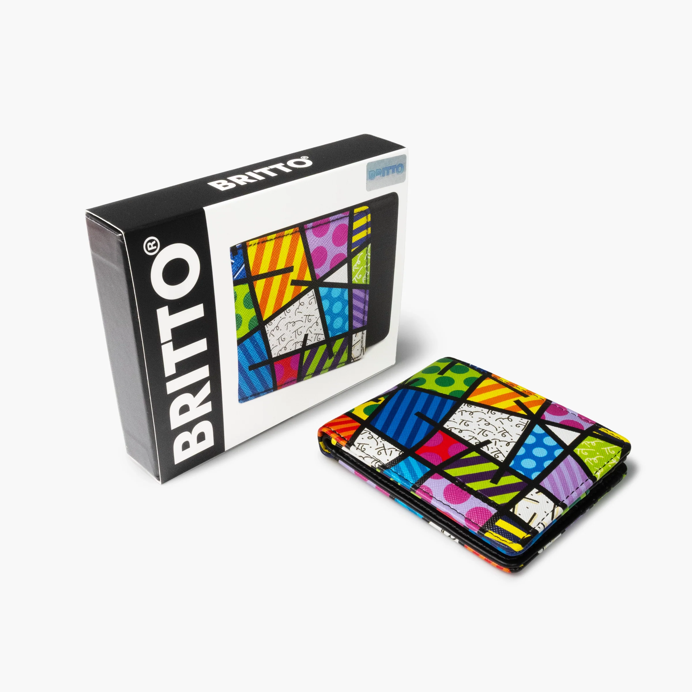 Colorful Landscape Britto Eco Leather Wallet - Image 6