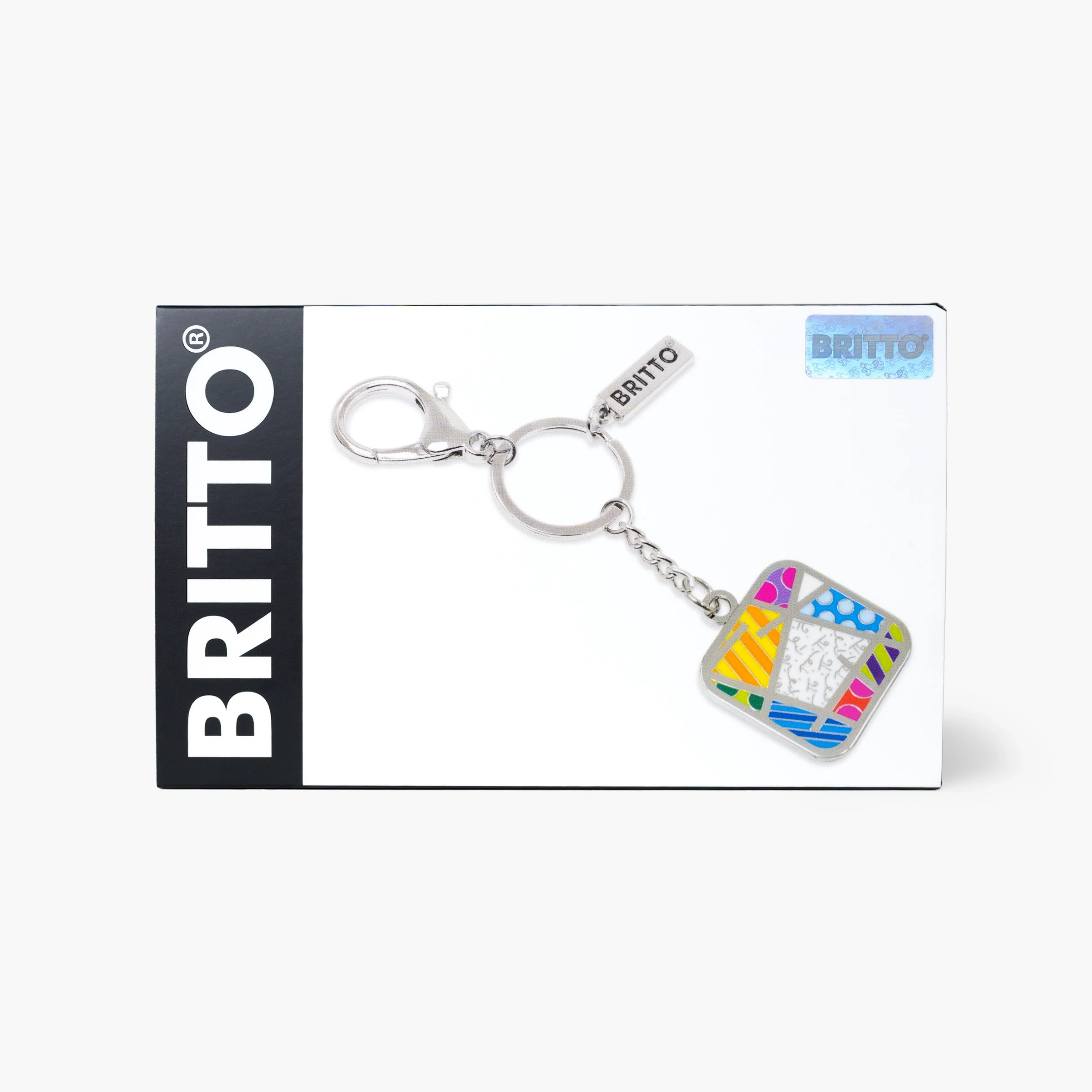 Colorful Landscape Britto Keychain & Bag Charm - Image 5