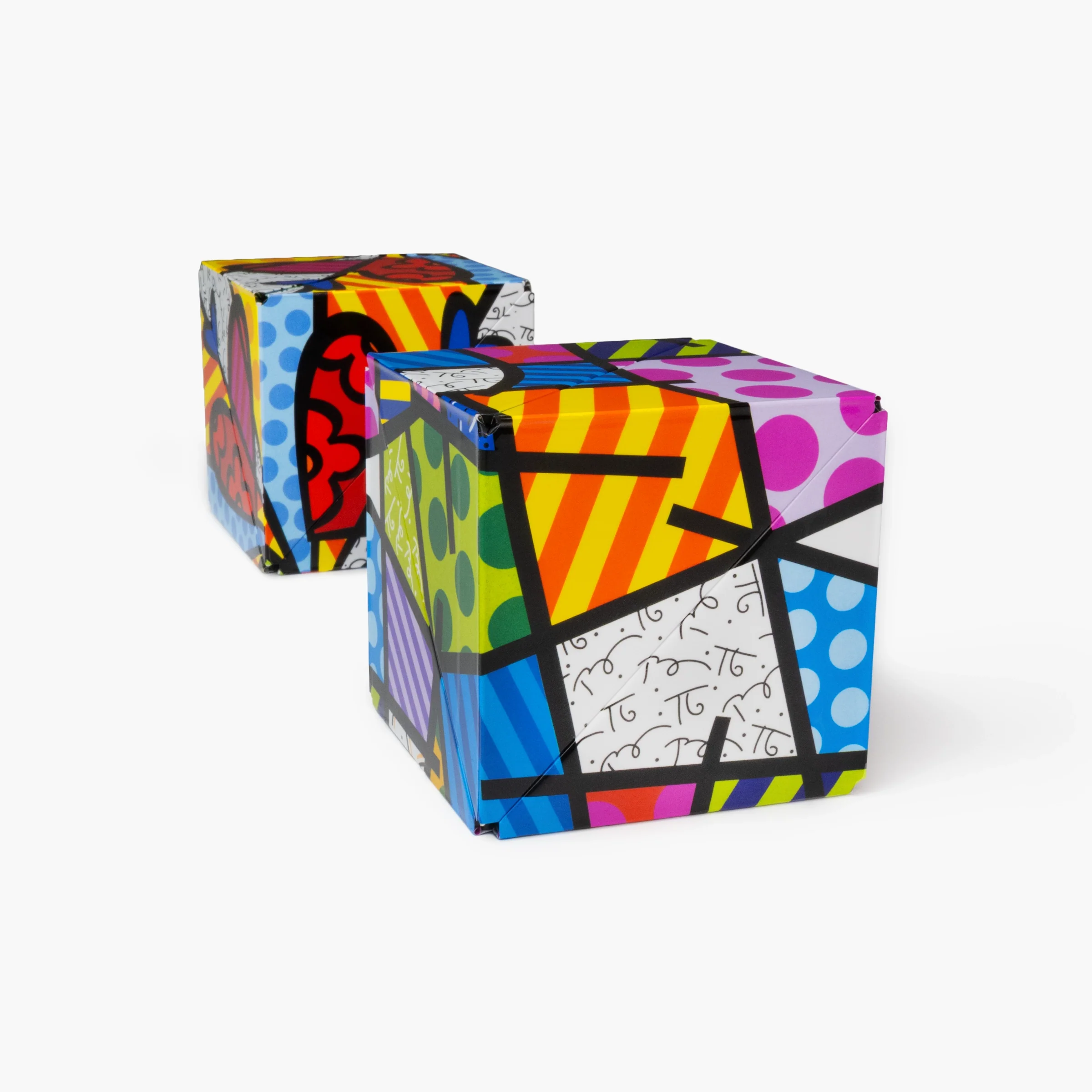 Colorful Landscape Britto Puzzle Cube - Image 4