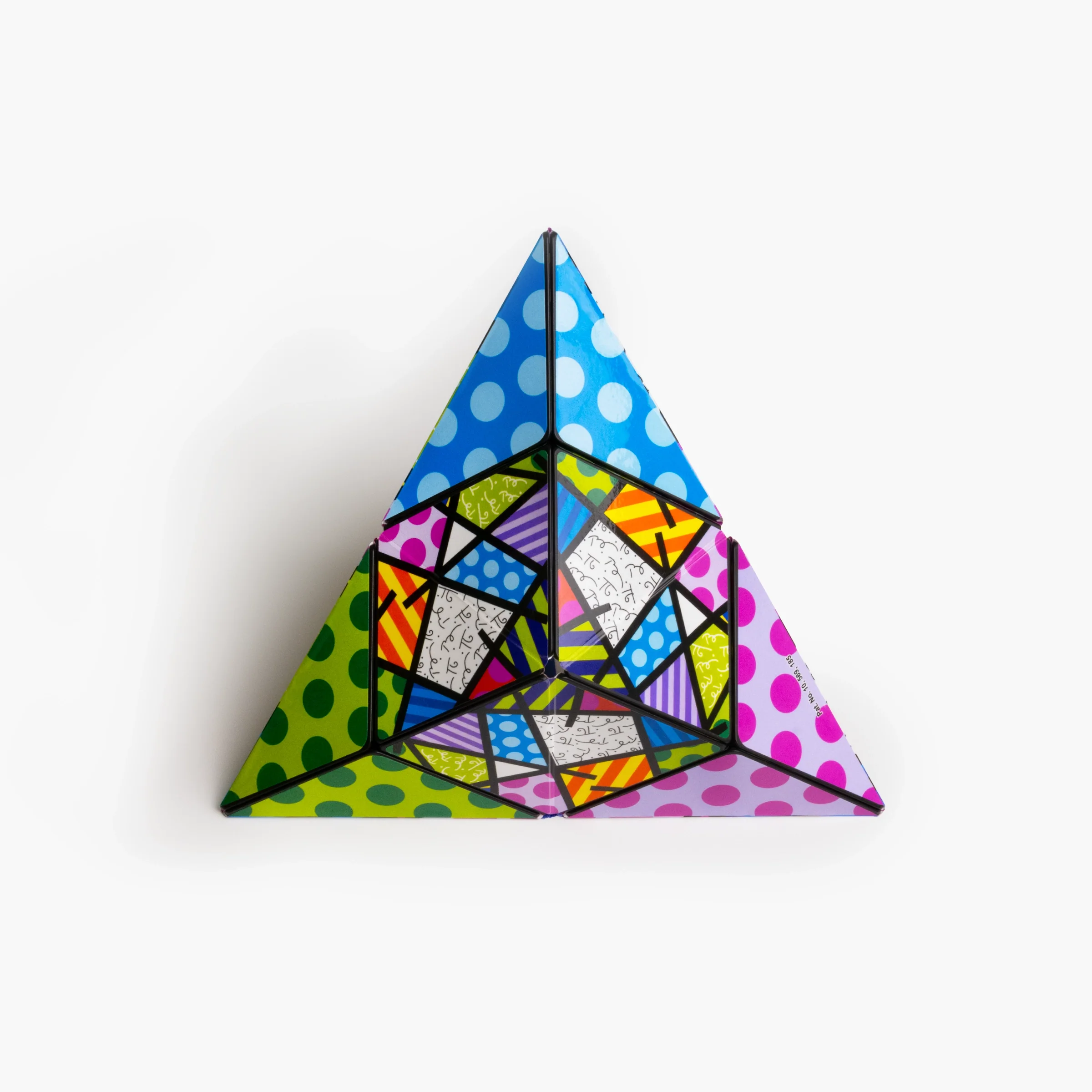 Colorful Landscape Britto Puzzle Cube - Image 7