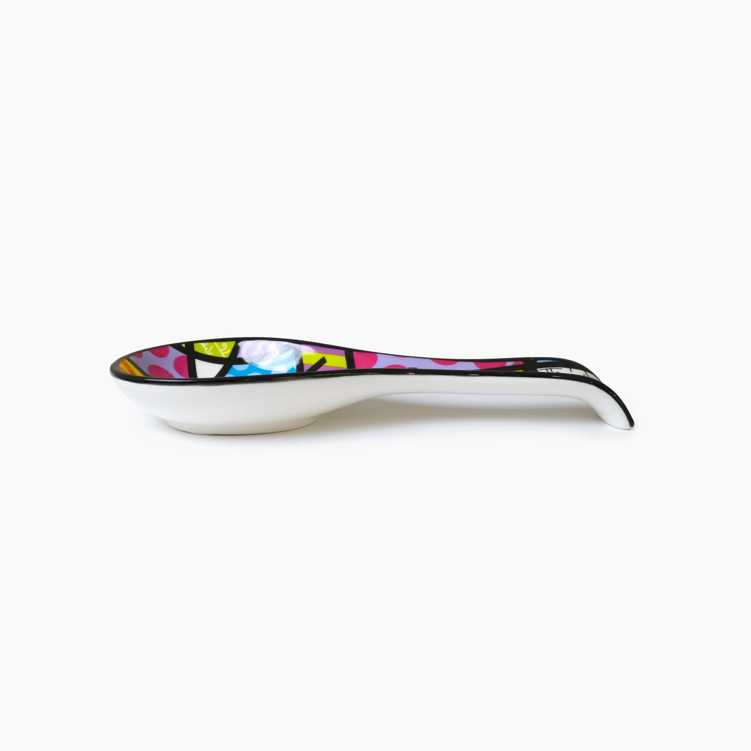 Colorful Landscape Britto Spoon Rest - Image 3