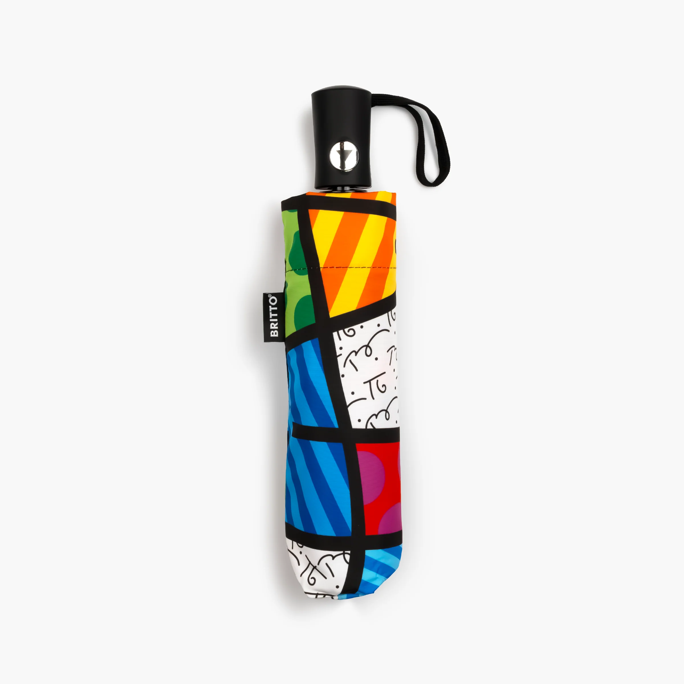 Colorful Landscape Britto Umbrella - Image 3