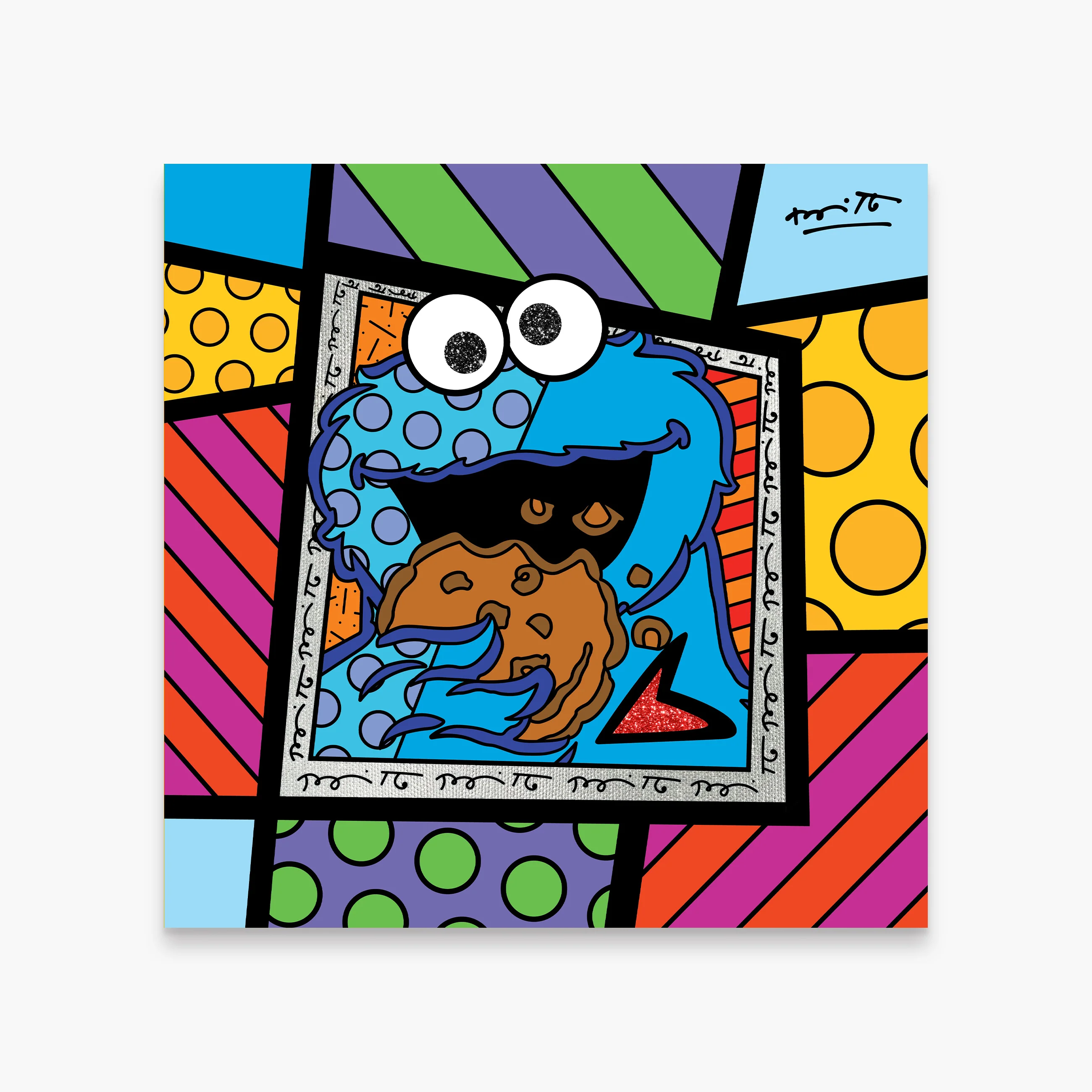 Cookie Monster (Sesame Street) - Limited Edition Print - Image 21
