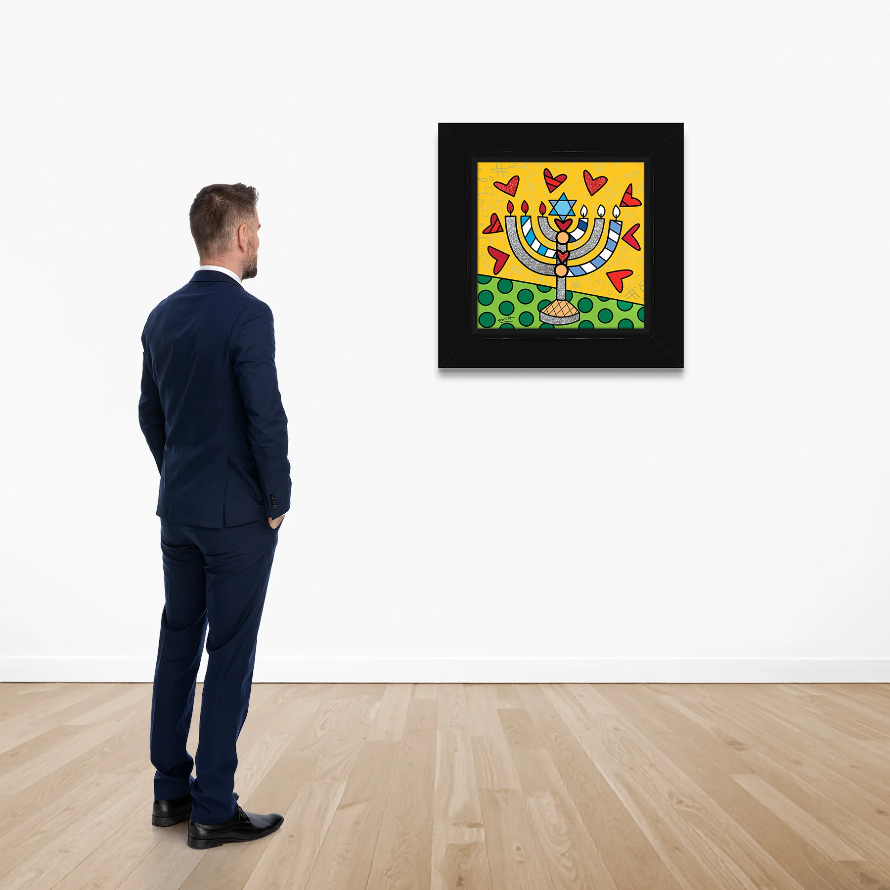 Israel Collection (Menorah) - Limited Edition Print - Image 2