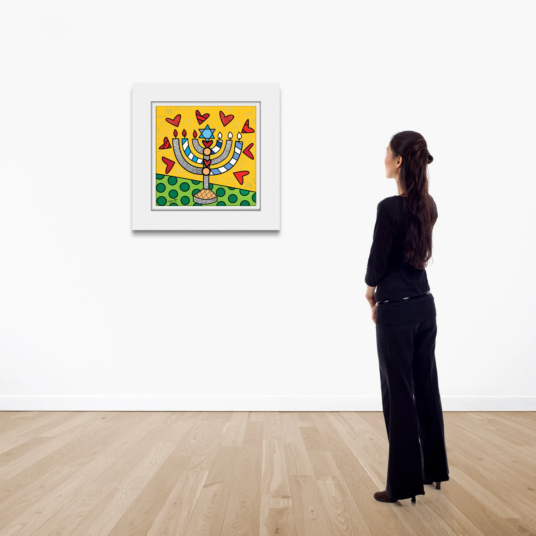 Israel Collection (Menorah) - Limited Edition Print - Image 3