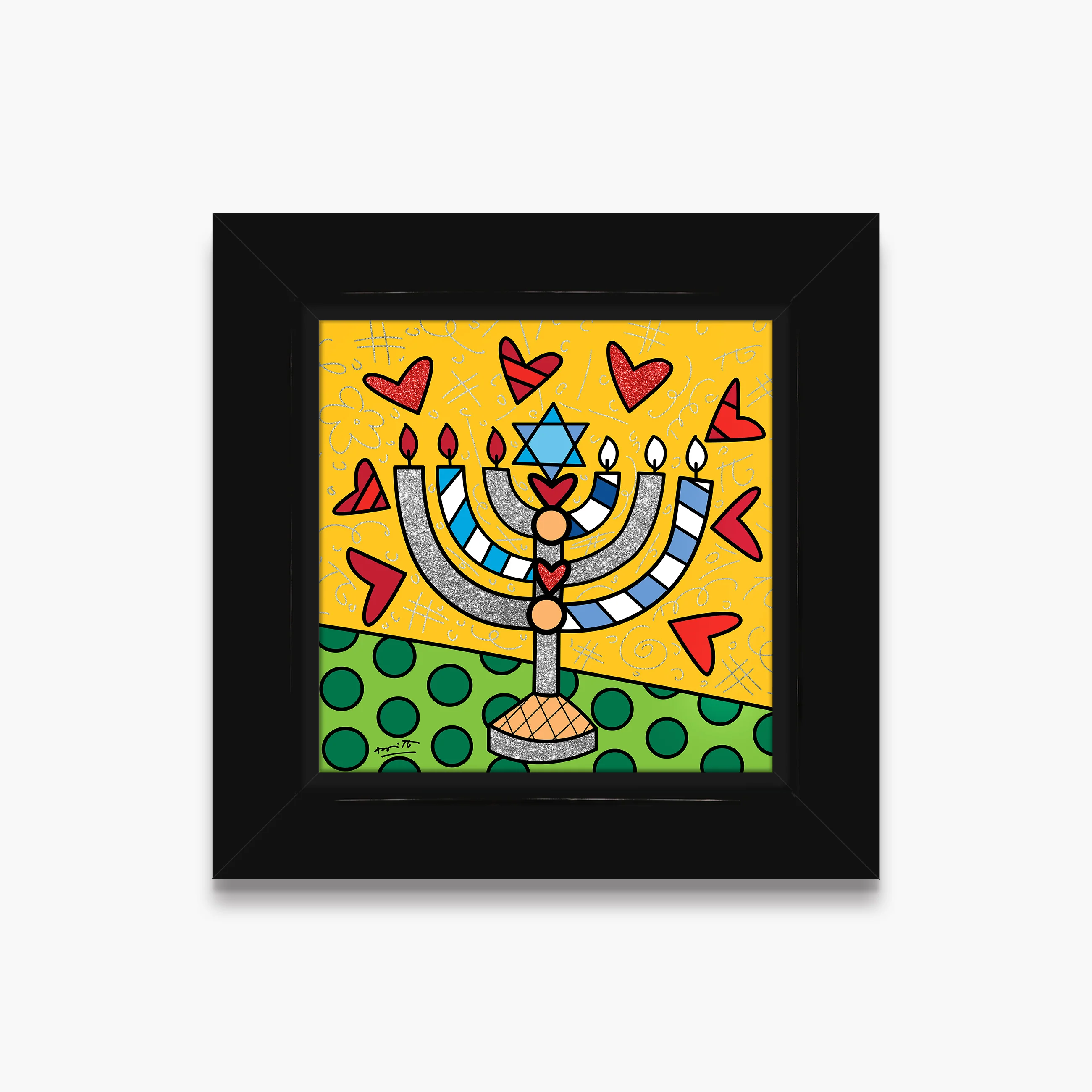 Israel Collection (Menorah) - Limited Edition Print - Image 6
