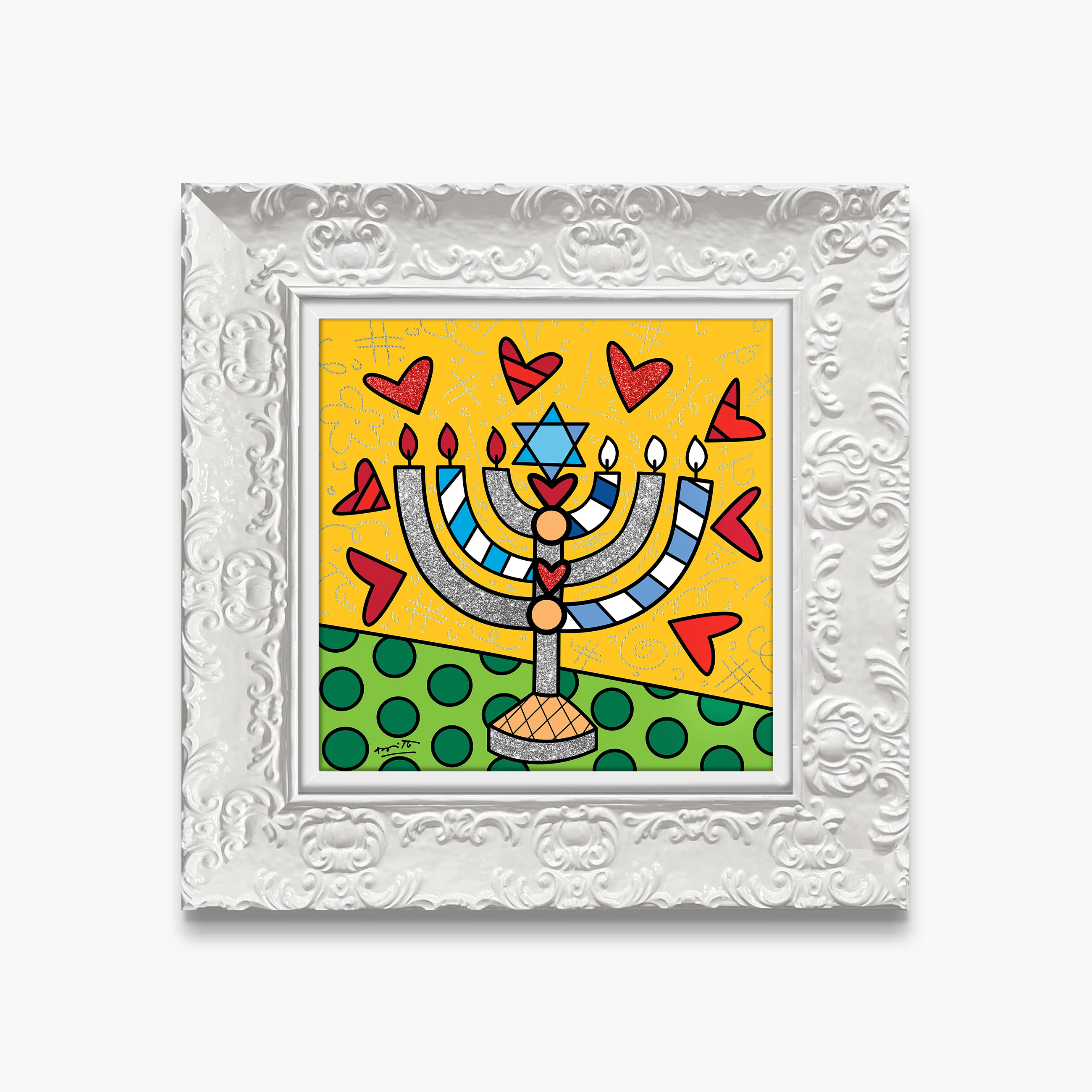 Israel Collection (Menorah) - Limited Edition Print - Image 8