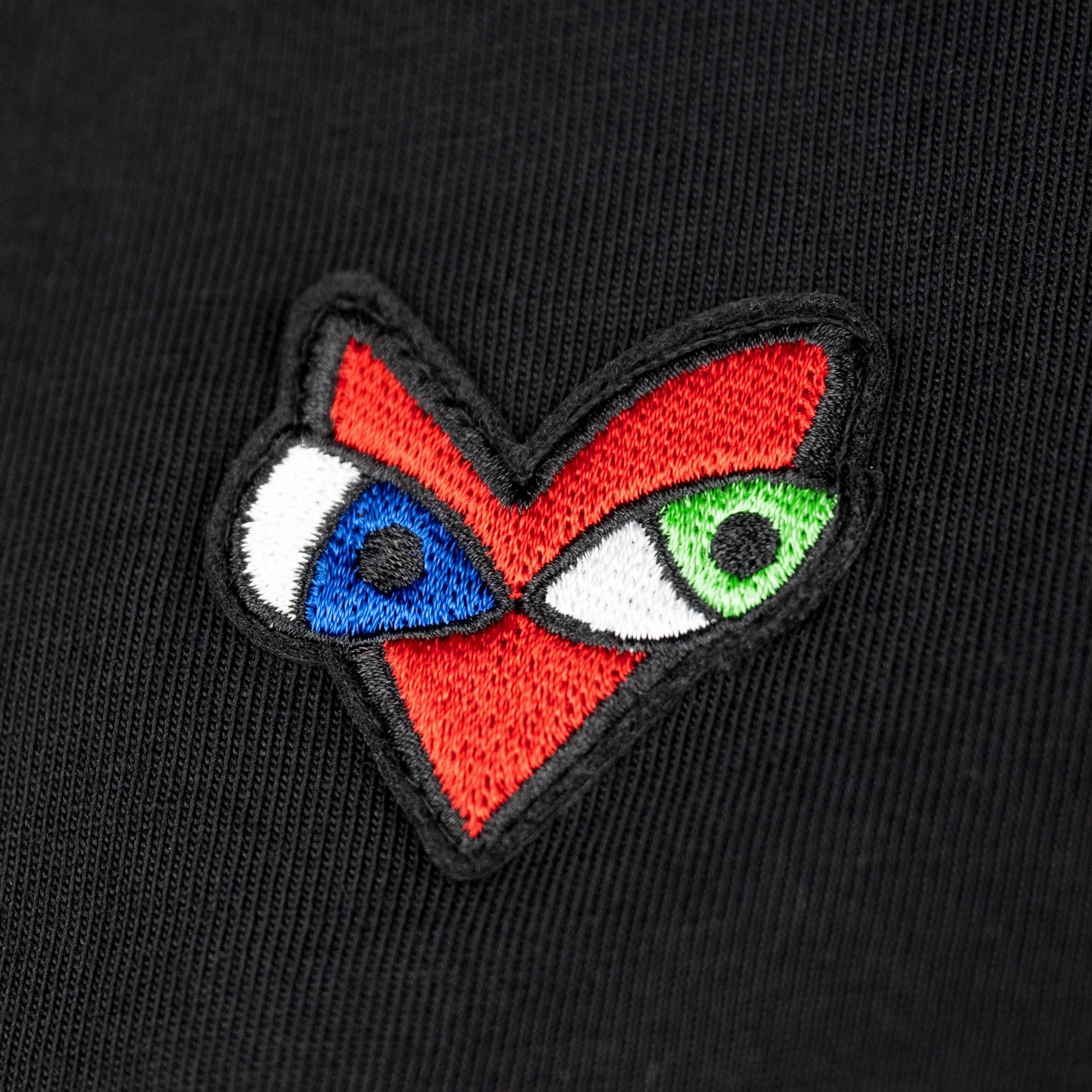 Crazy Love Black T-Shirt for Women - Image 5