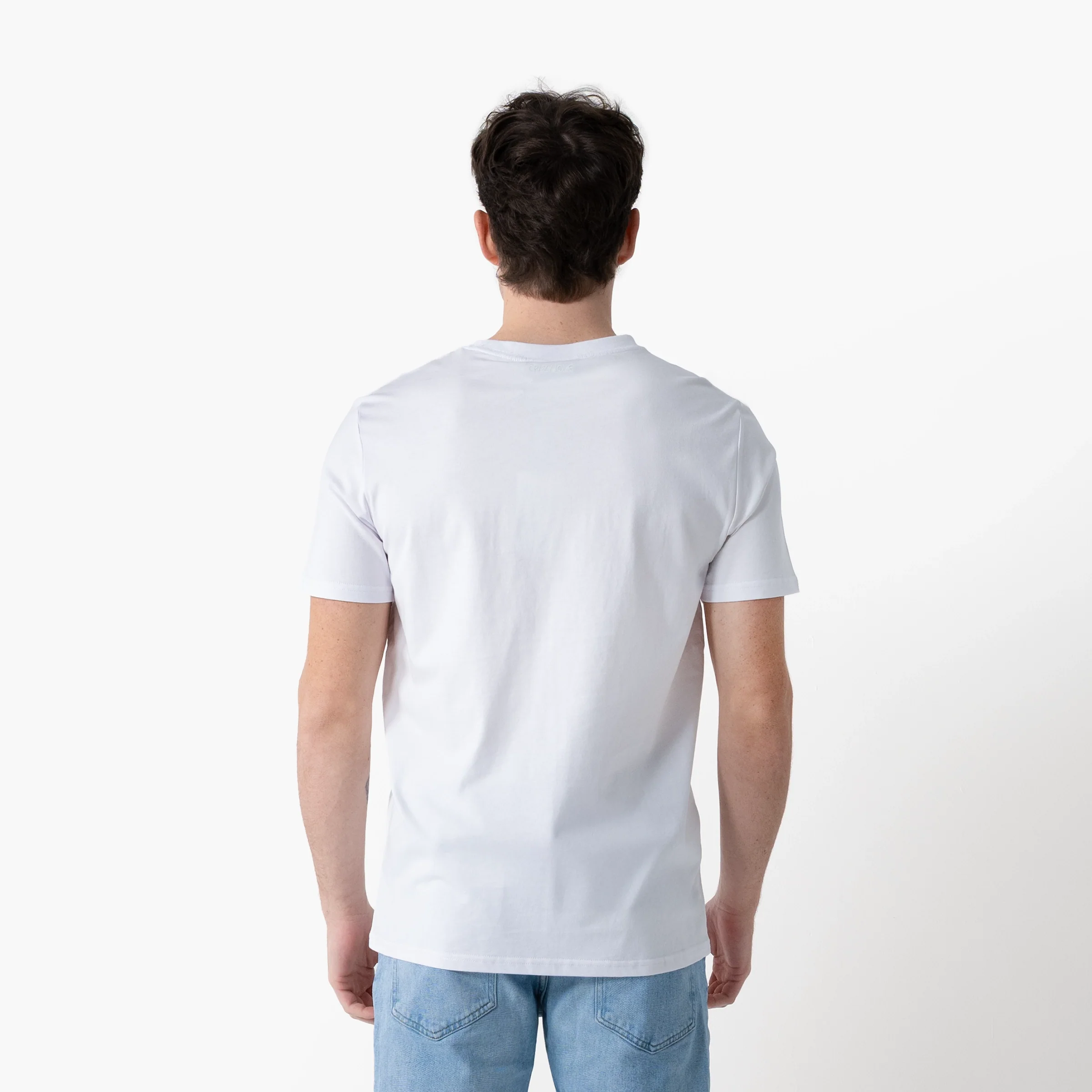 Crazy Love White T-Shirt for Men - Image 8